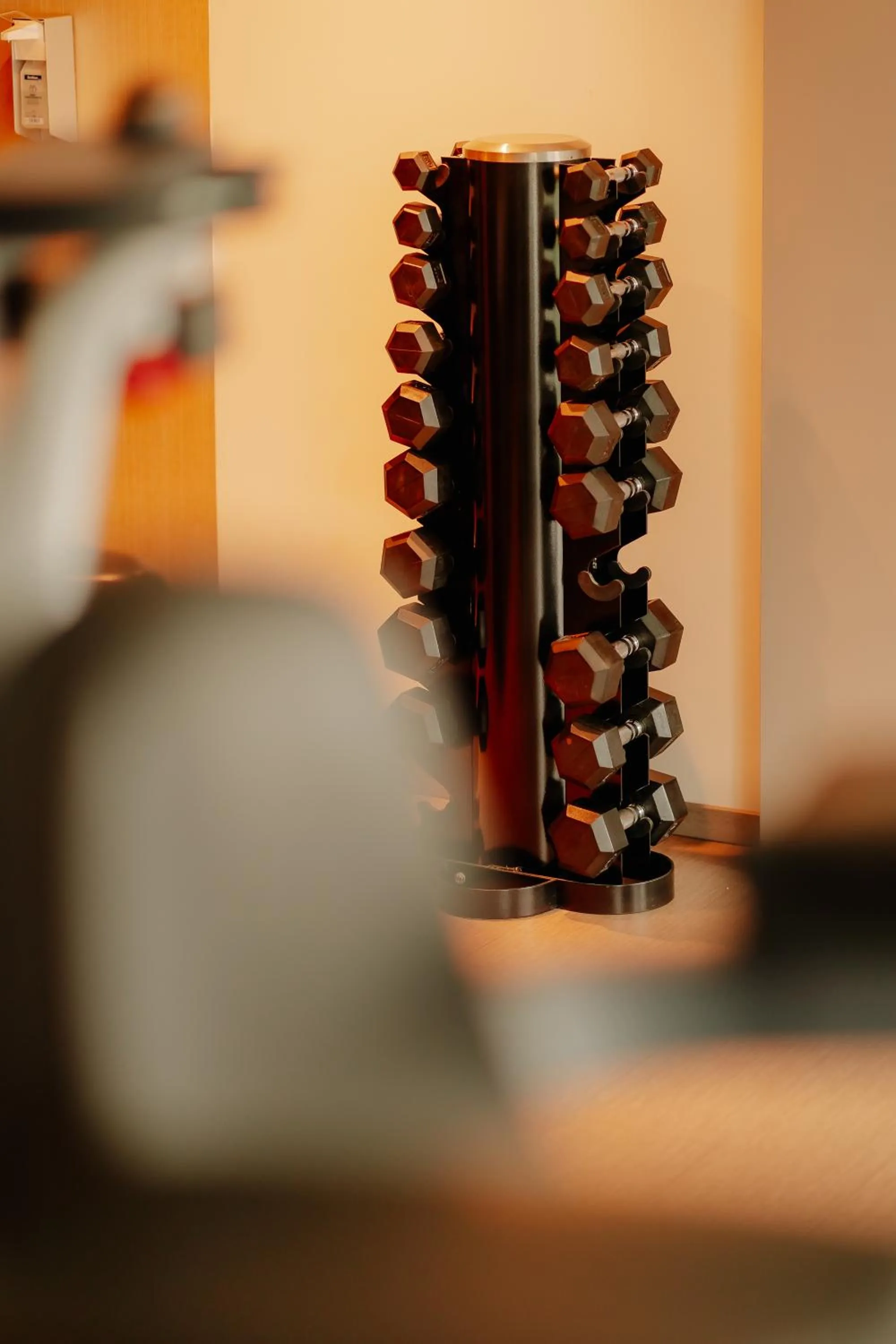 Fitness centre/facilities in LOOKEN INN Lingen by Hackmann