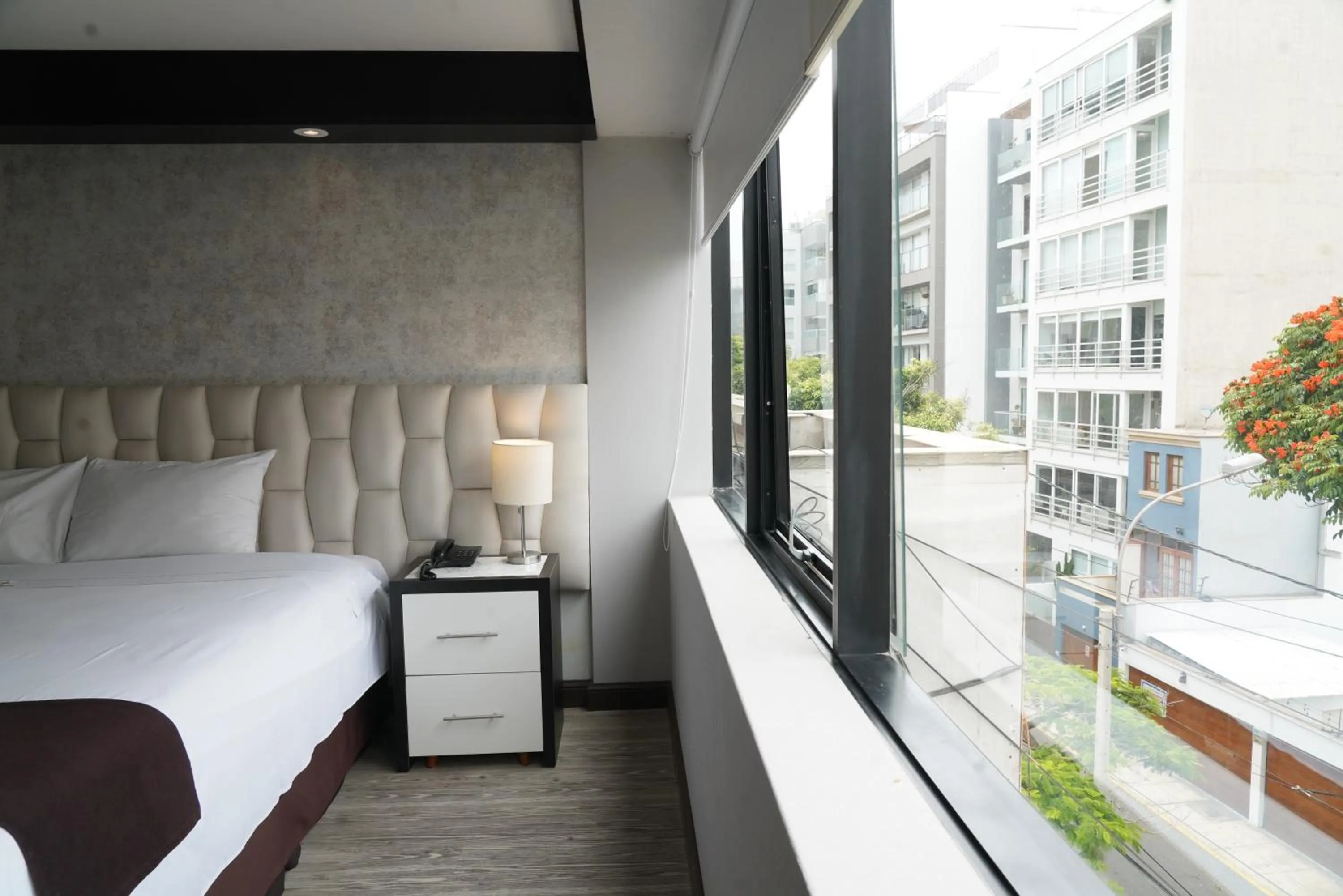 Bed in Hotel Ferré Miraflores