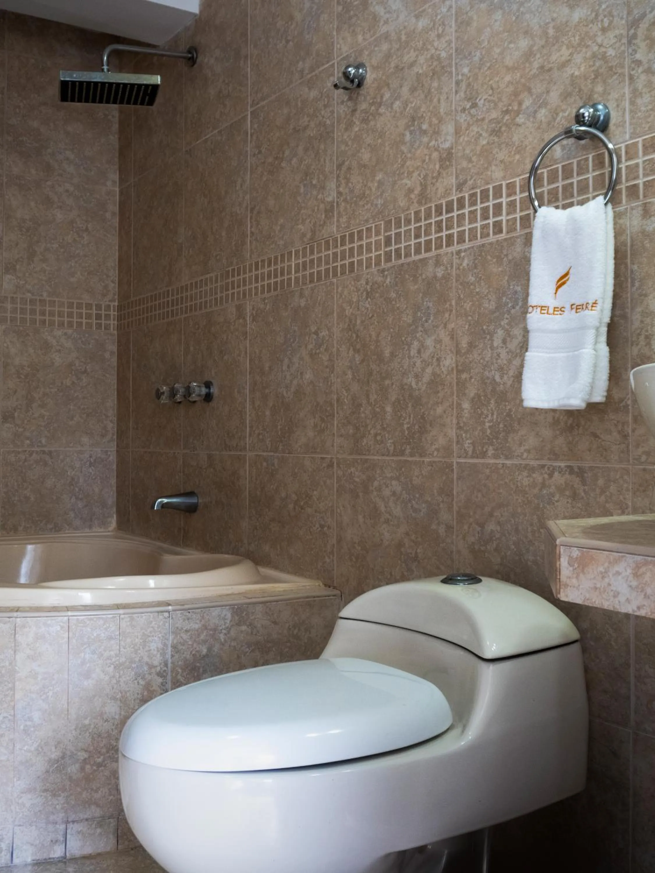 Shower in Hotel Ferré Miraflores