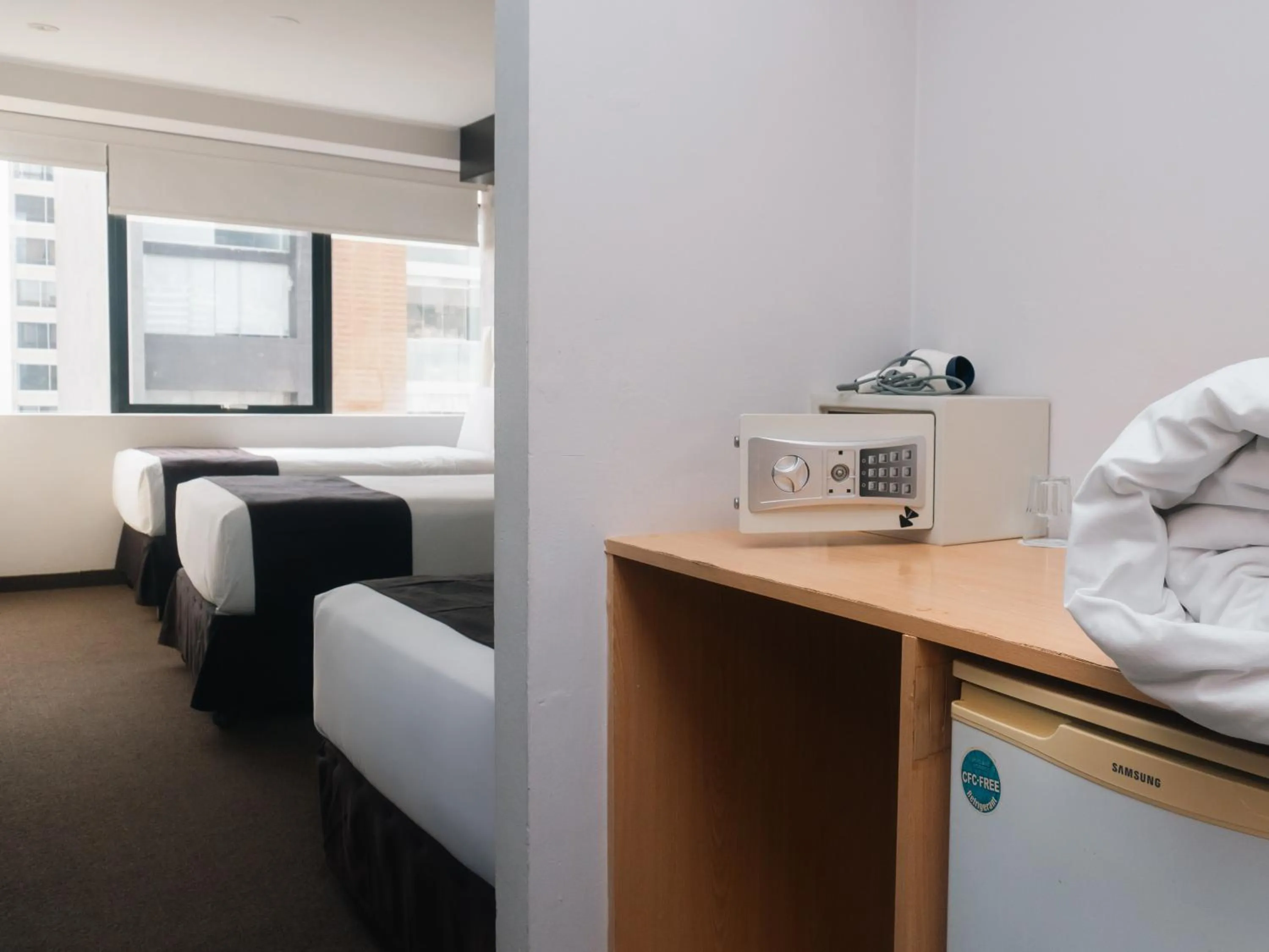 TV and multimedia, Bed in Hotel Ferré Miraflores