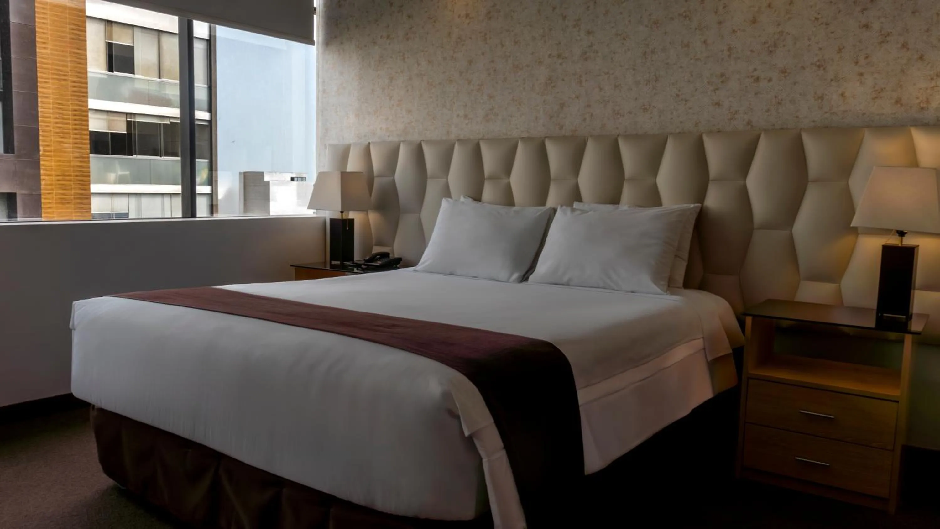 Bed in Hotel Ferré Miraflores