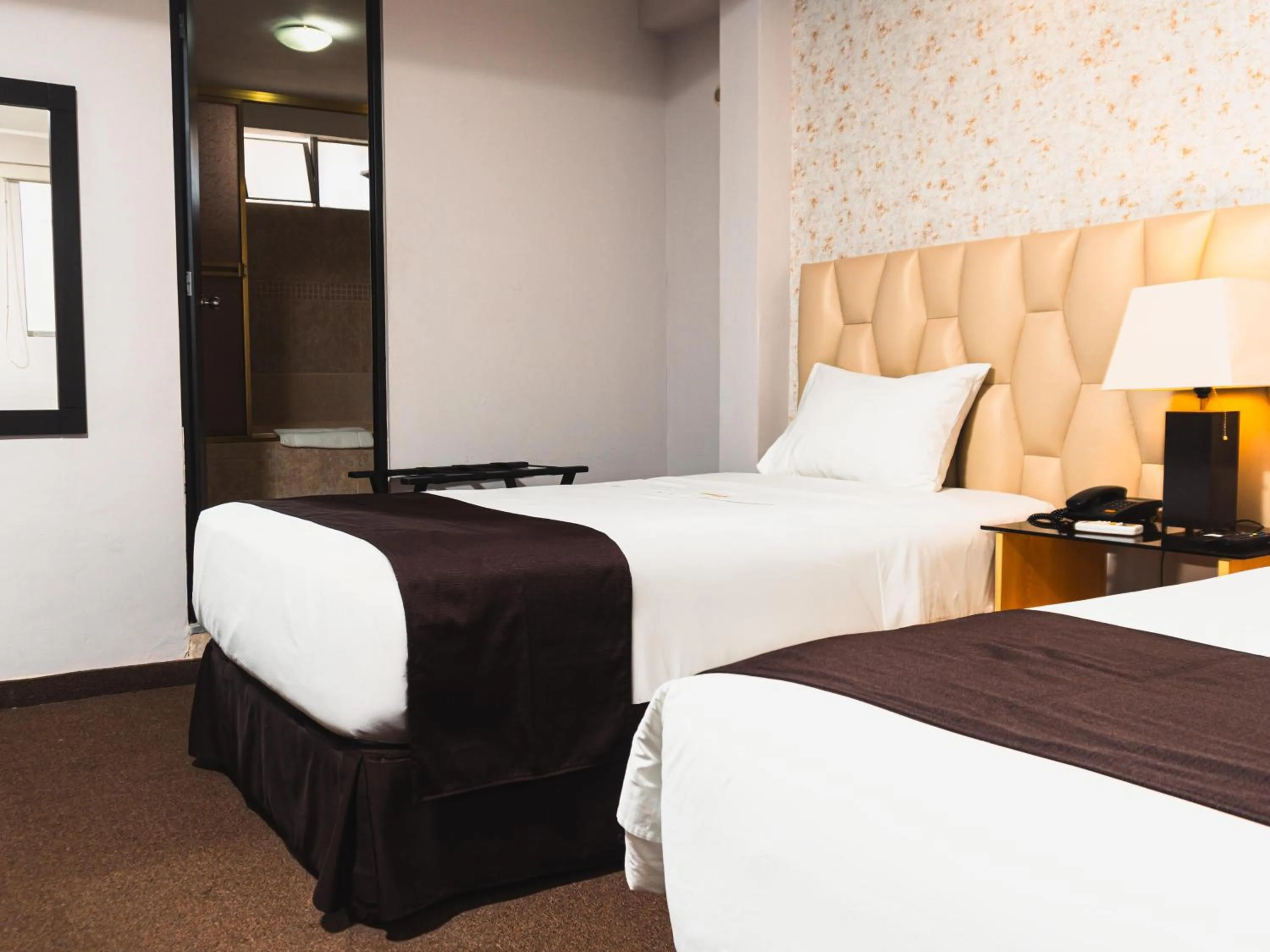 Bed in Hotel Ferré Miraflores