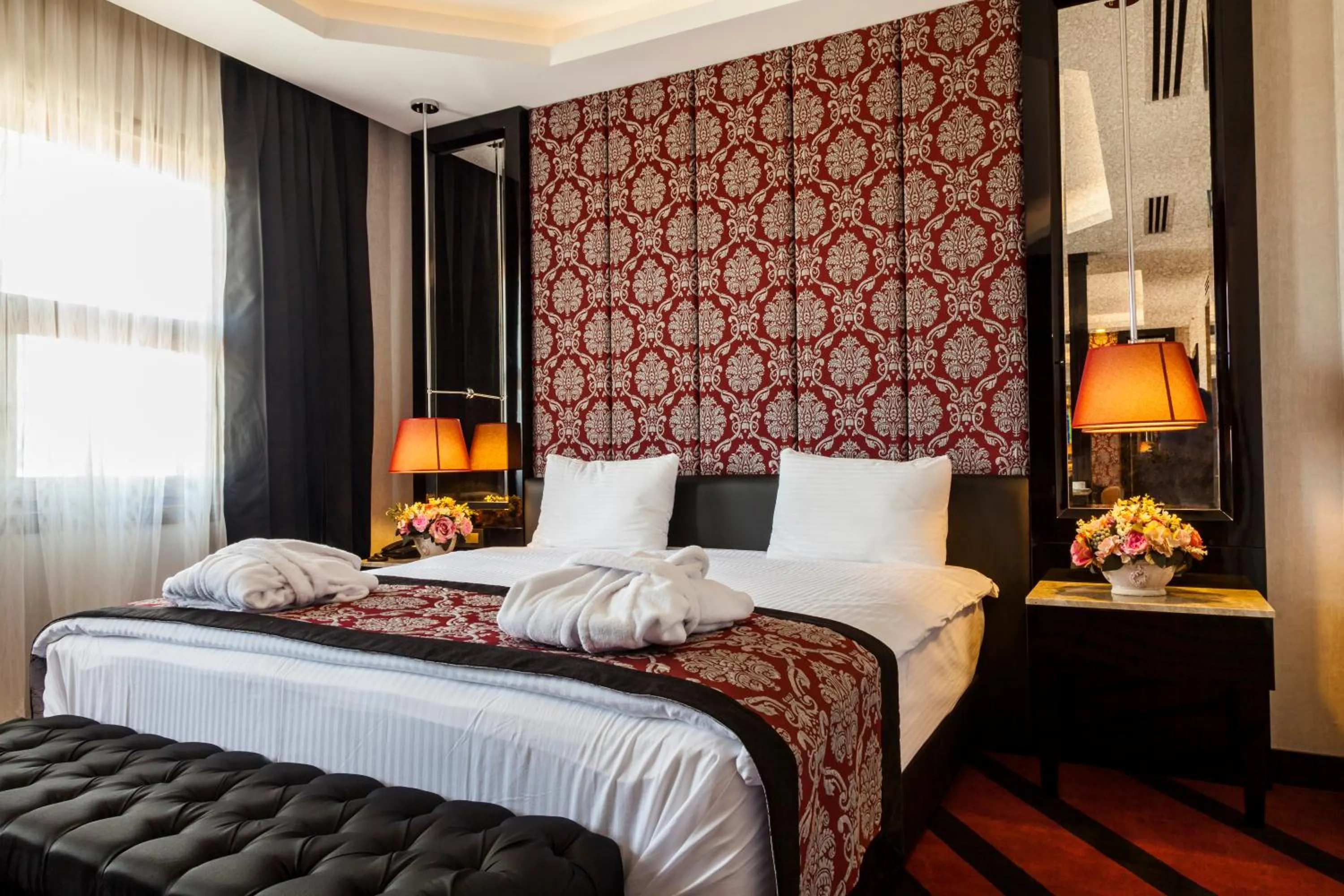 Bed in Gulumser Hatun Termal Hotel & Spa