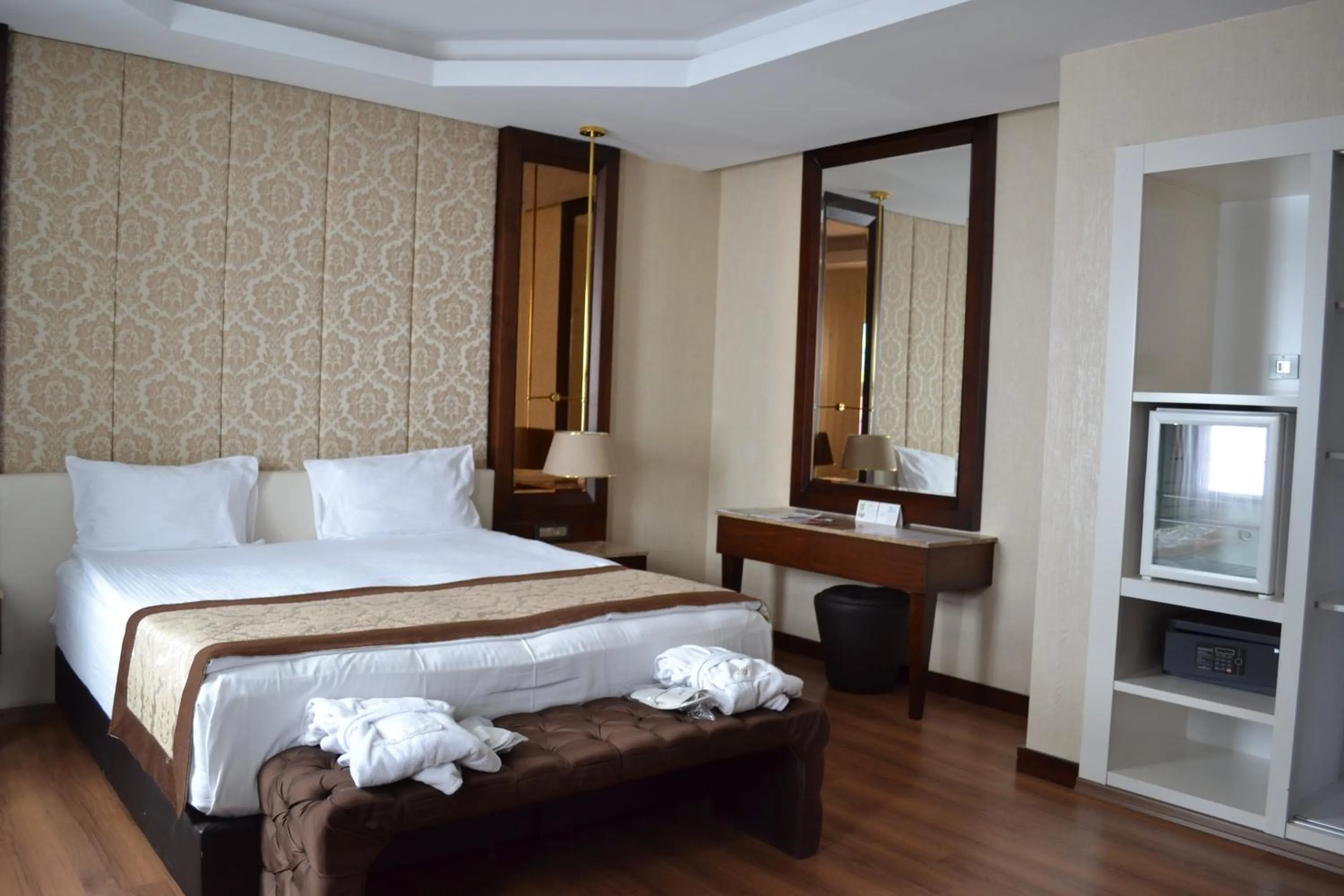 Bed in Gulumser Hatun Termal Hotel & Spa