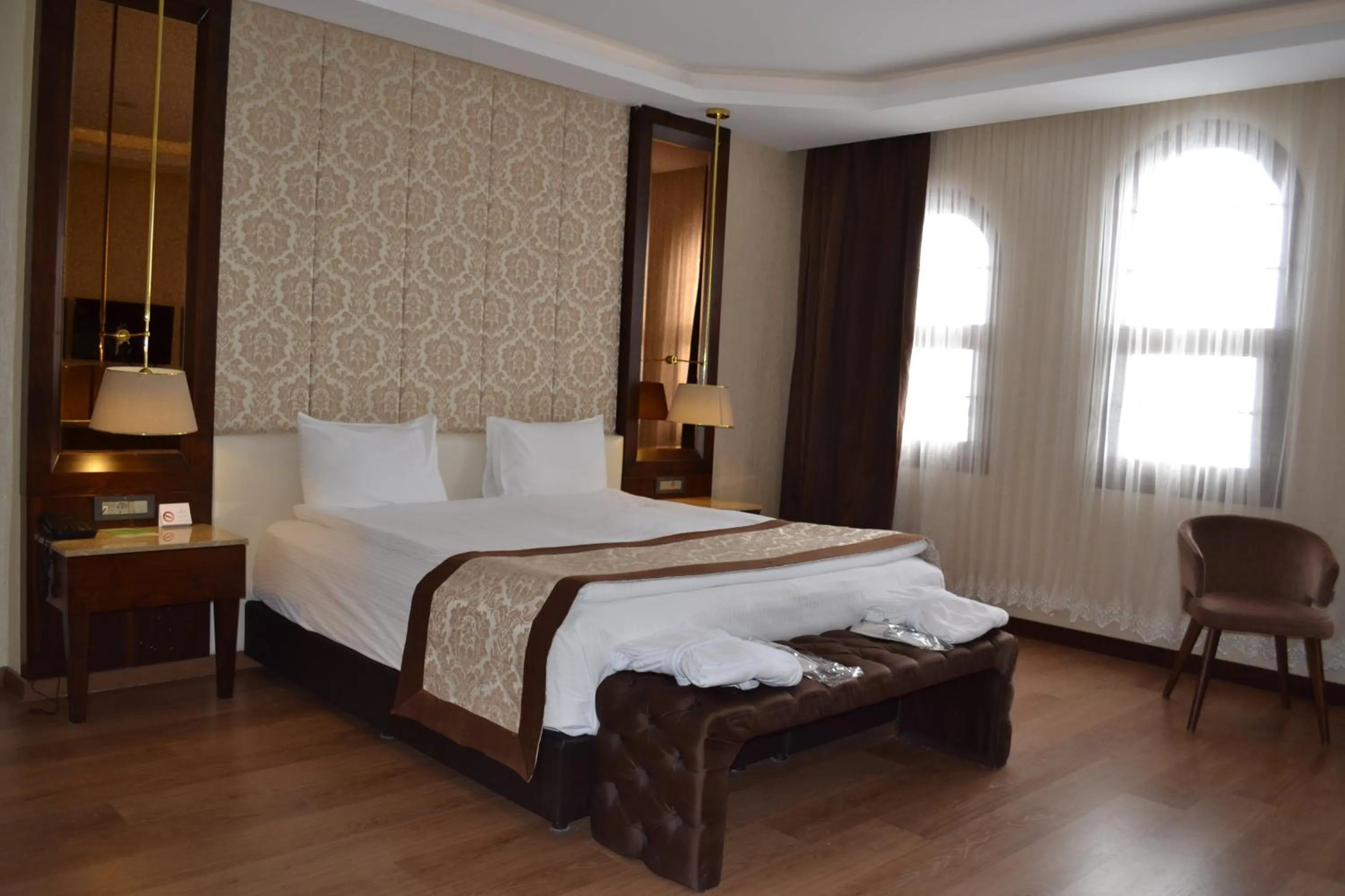 Bed in Gulumser Hatun Termal Hotel & Spa