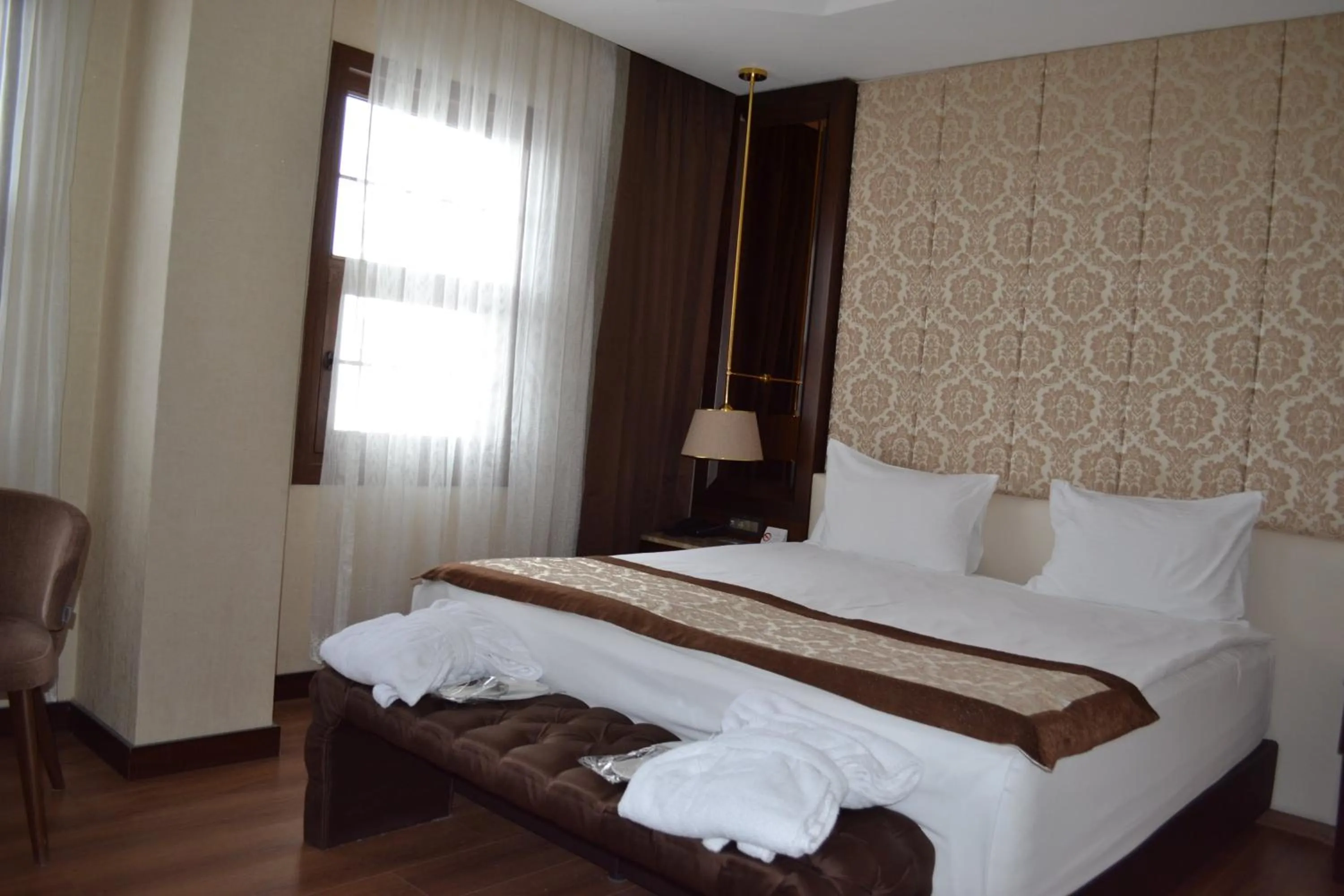 Bed in Gulumser Hatun Termal Hotel & Spa