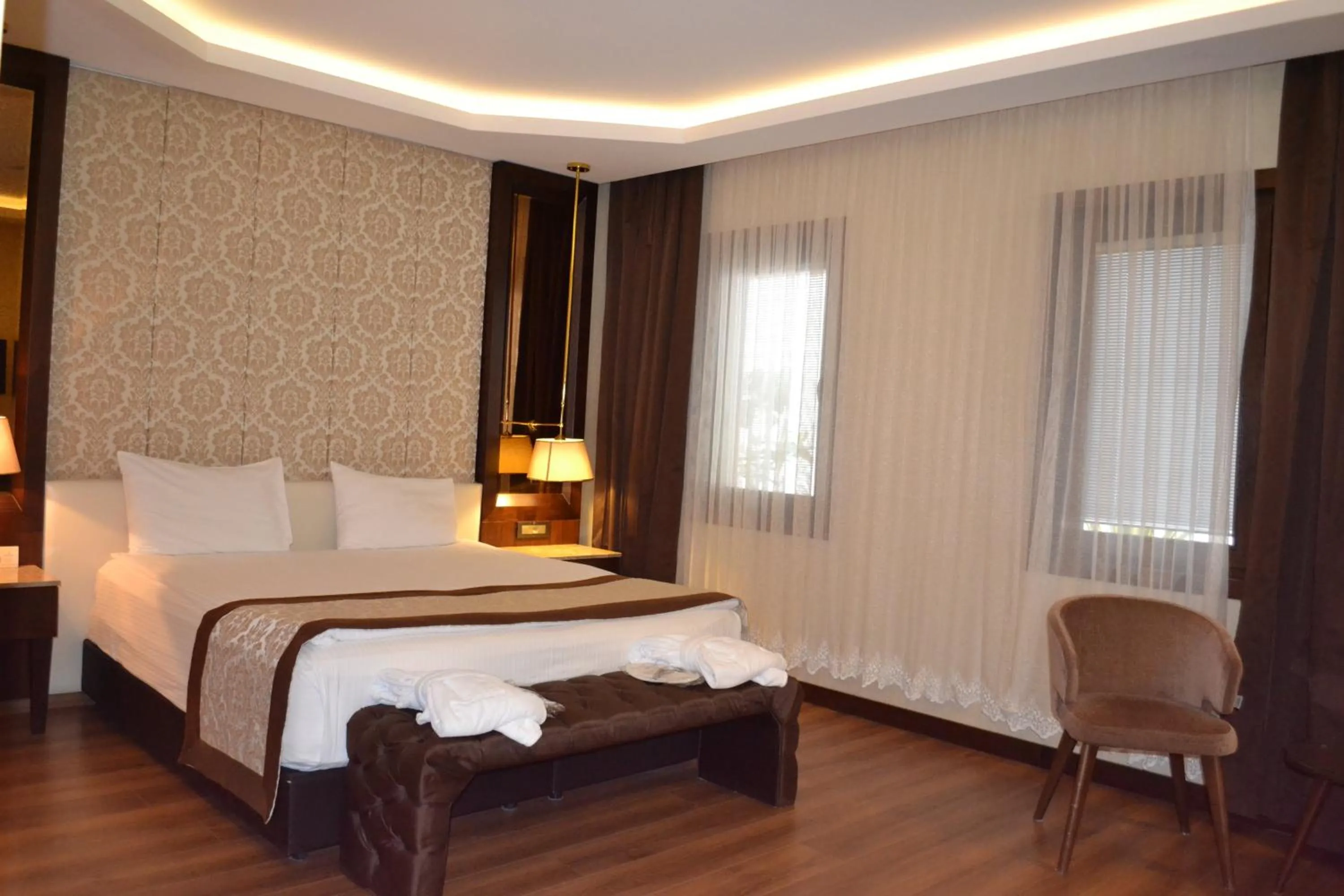 Bed in Gulumser Hatun Termal Hotel & Spa