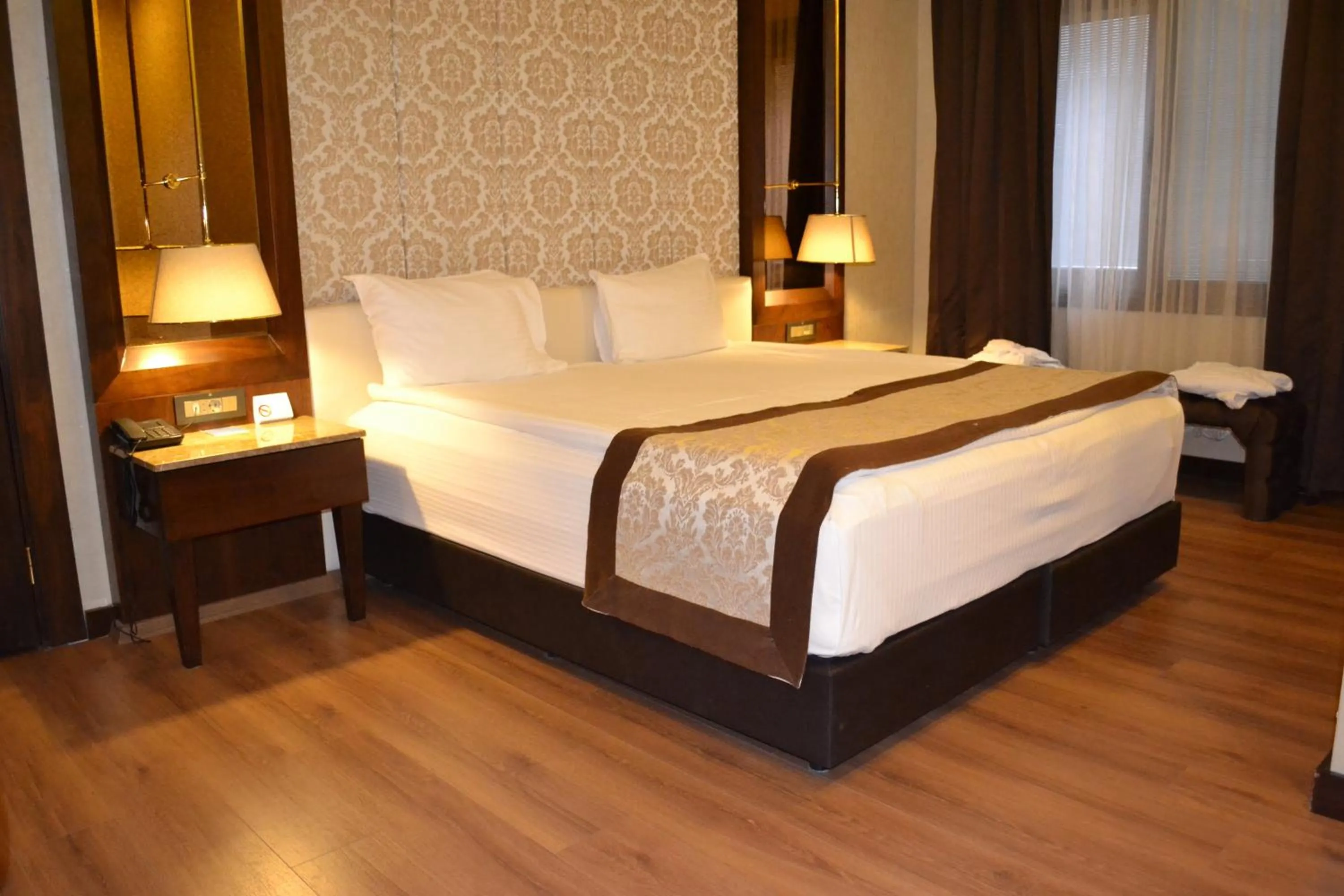 Bed in Gulumser Hatun Termal Hotel & Spa