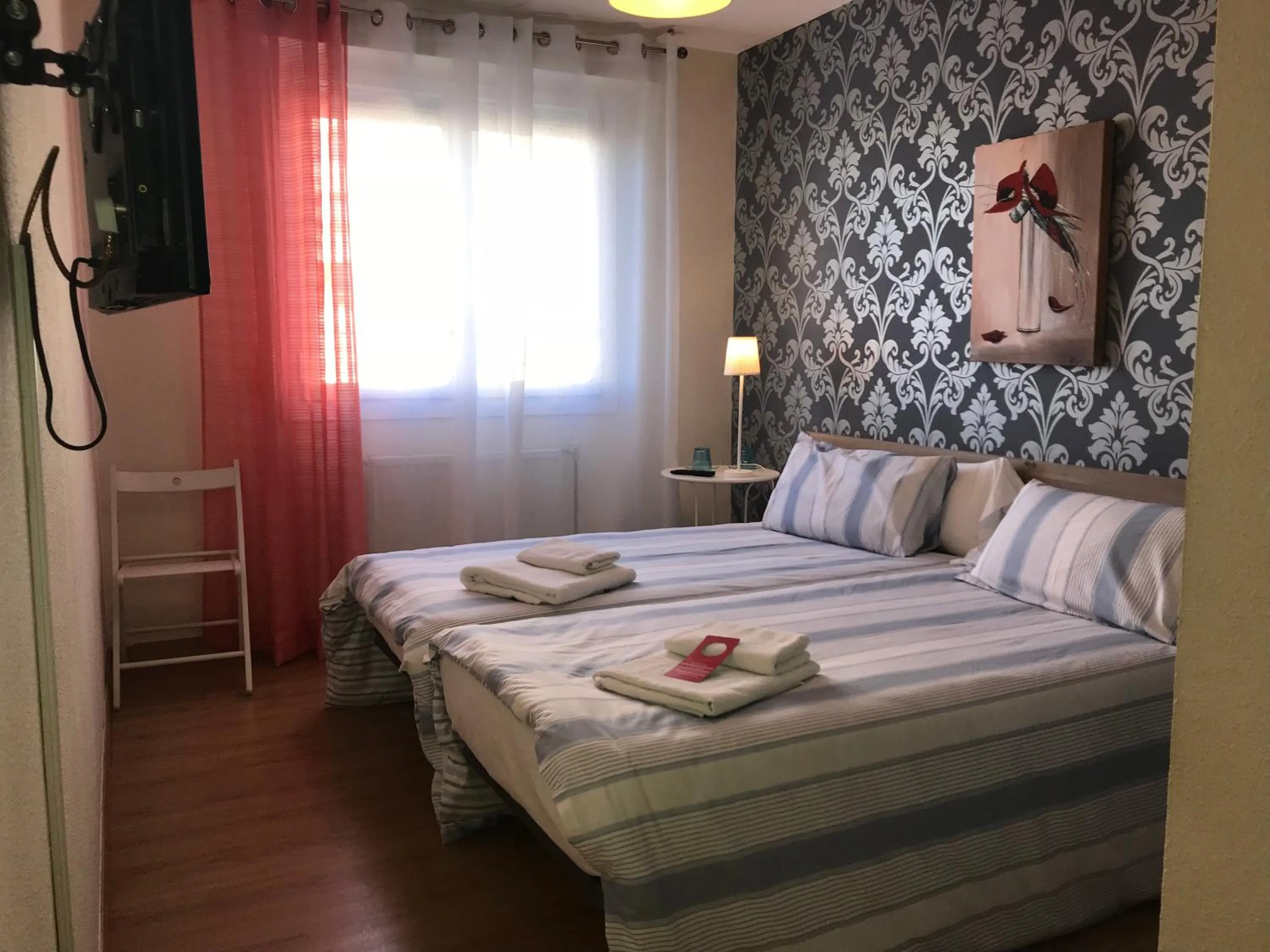 Bed in Alojamientos Olga