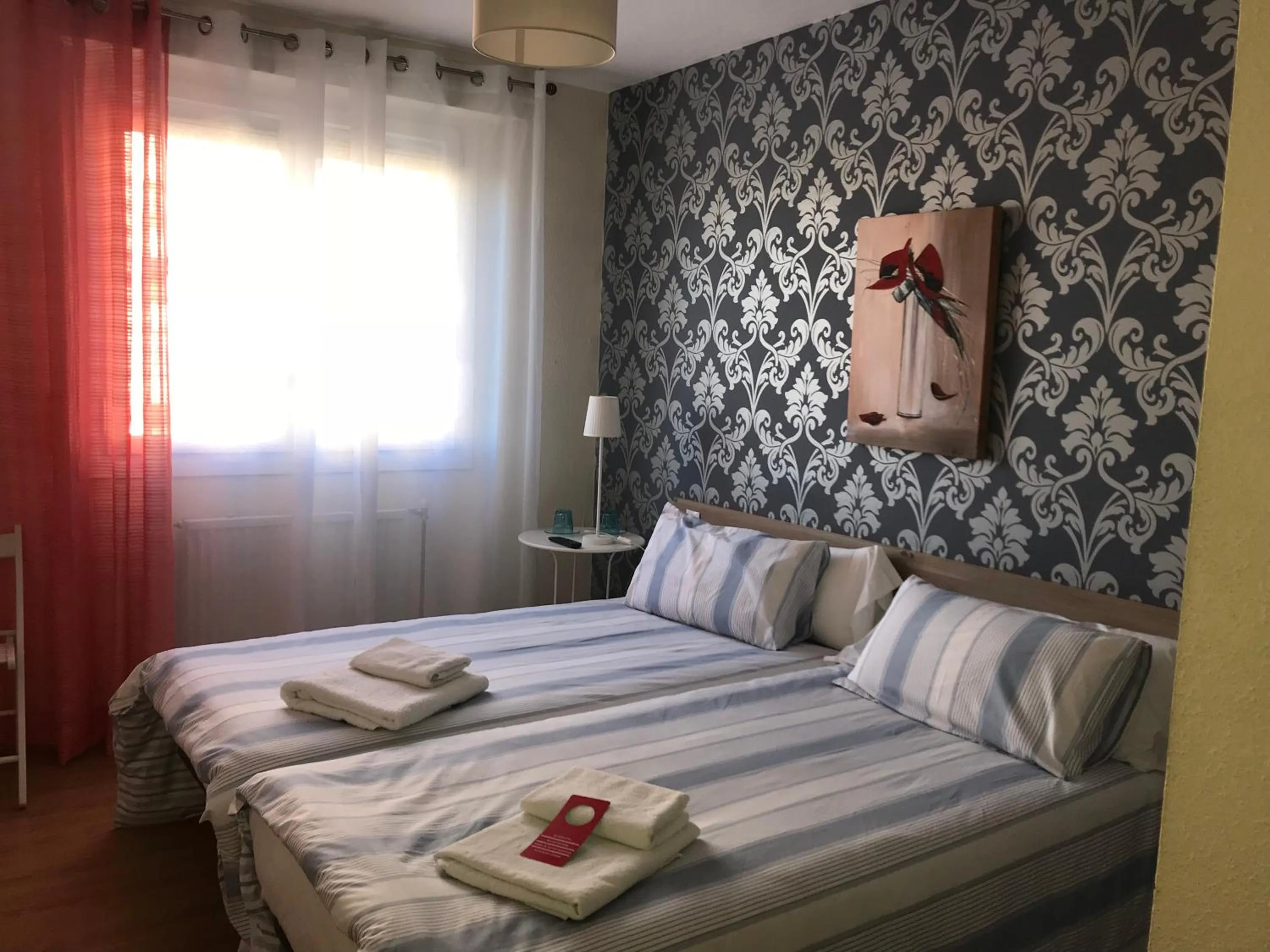 Bed in Alojamientos Olga