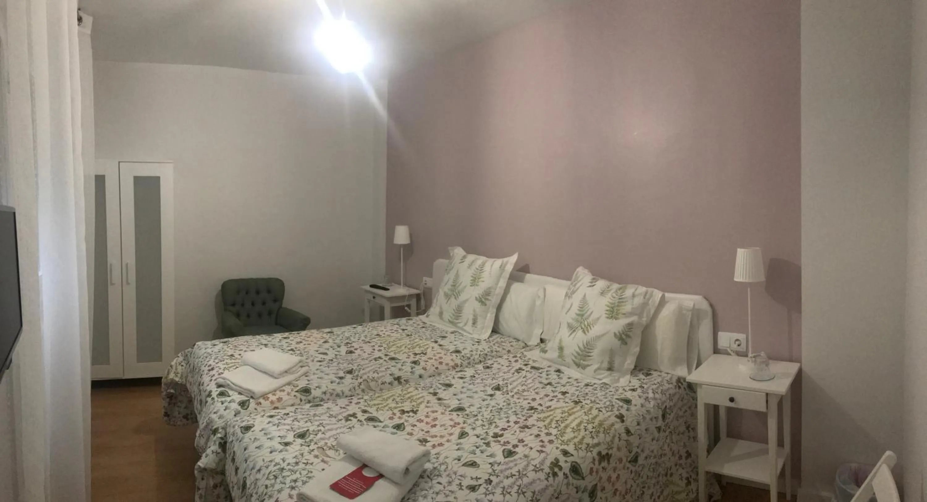 Bed in Alojamientos Olga