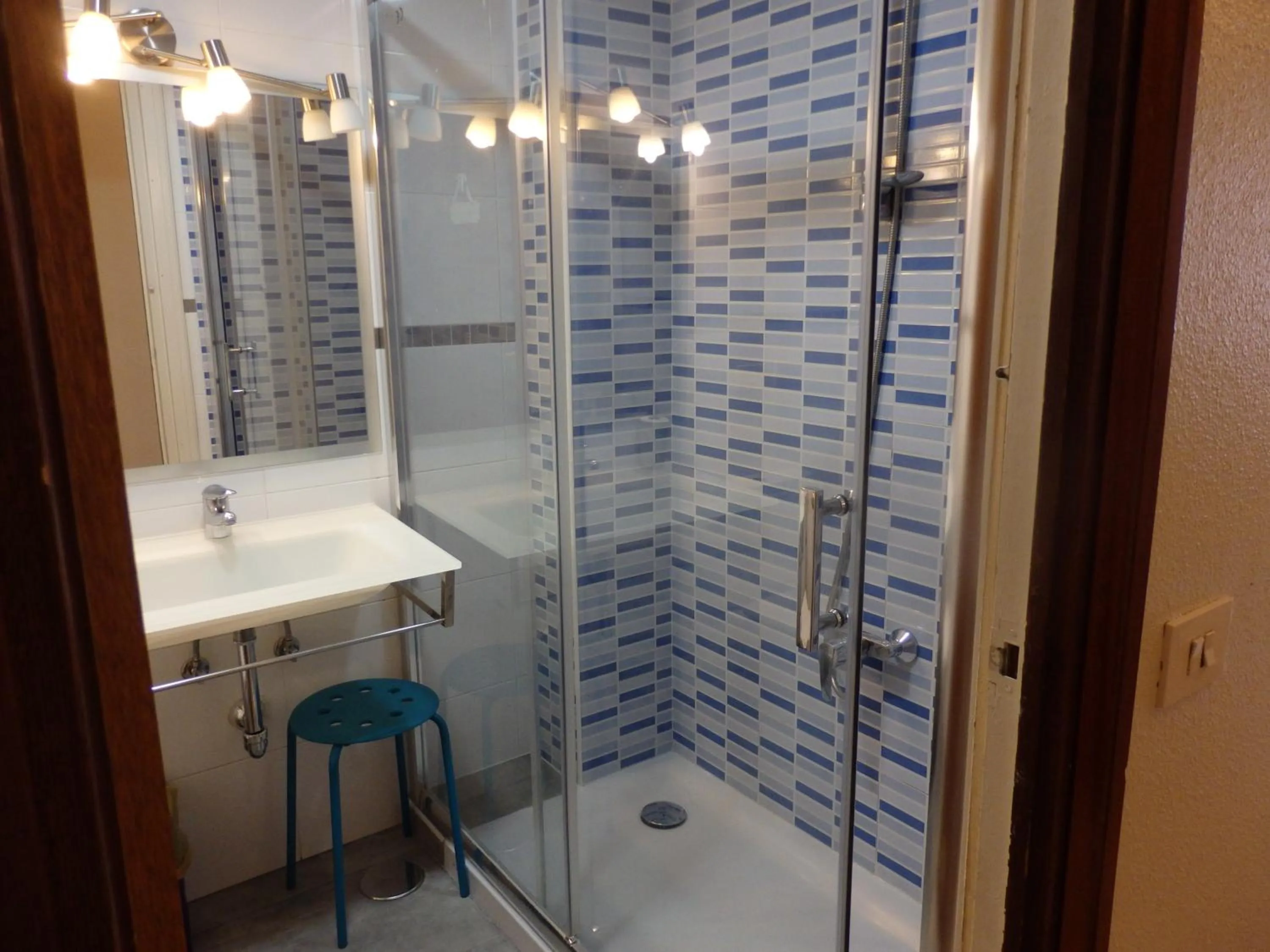 Bathroom in Alojamientos Olga