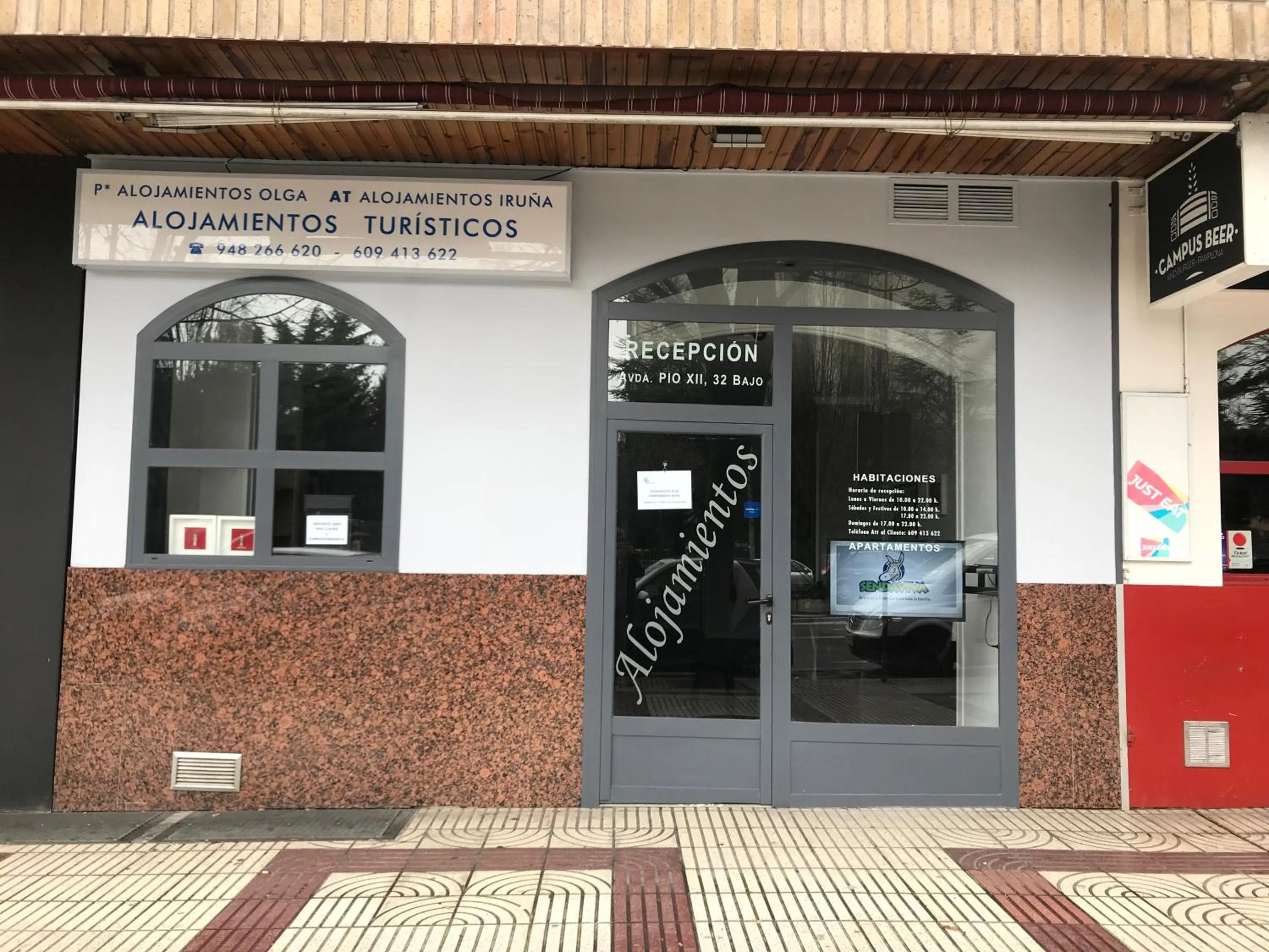 Property building in Alojamientos Olga