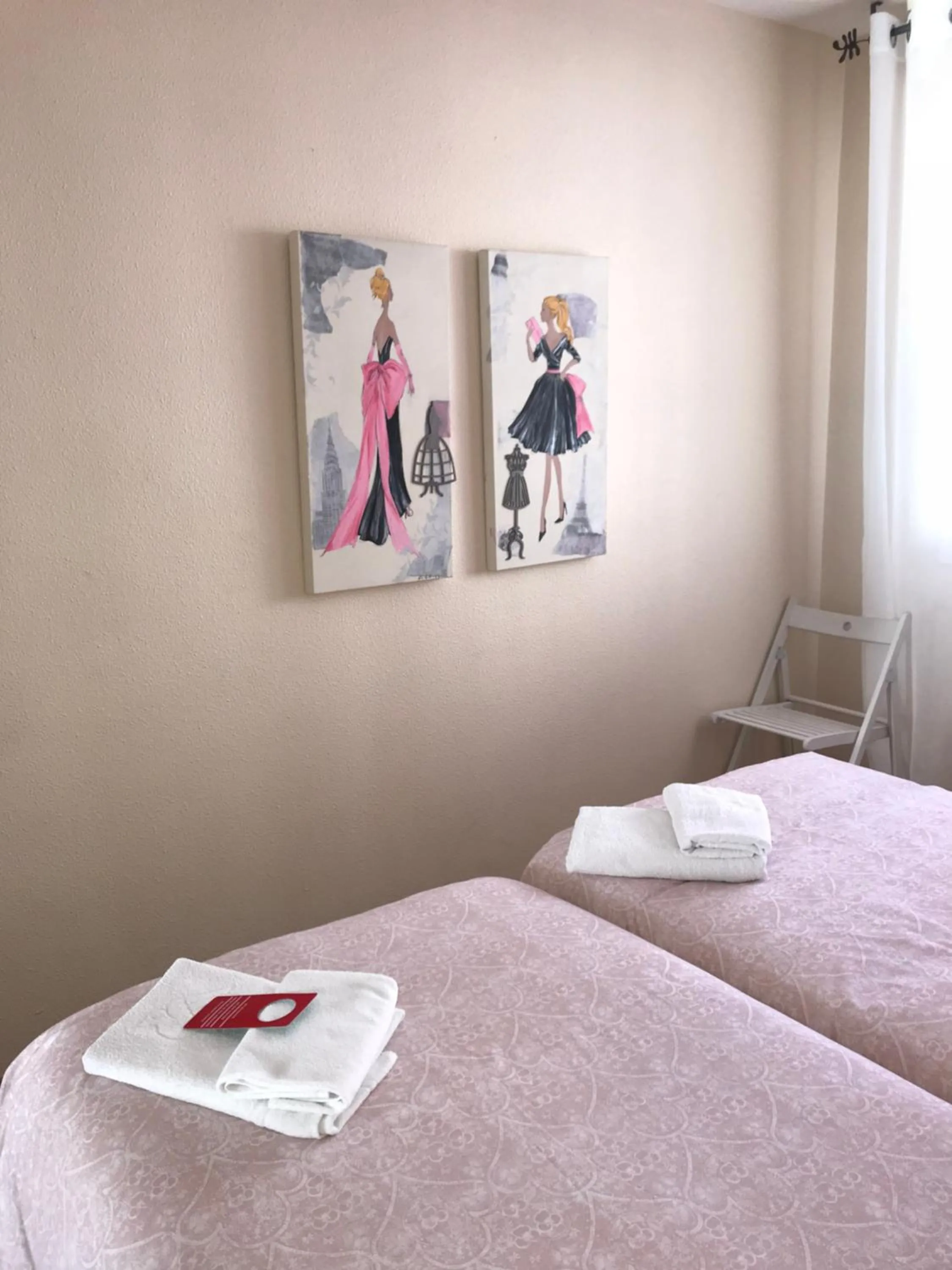 Bed in Alojamientos Olga