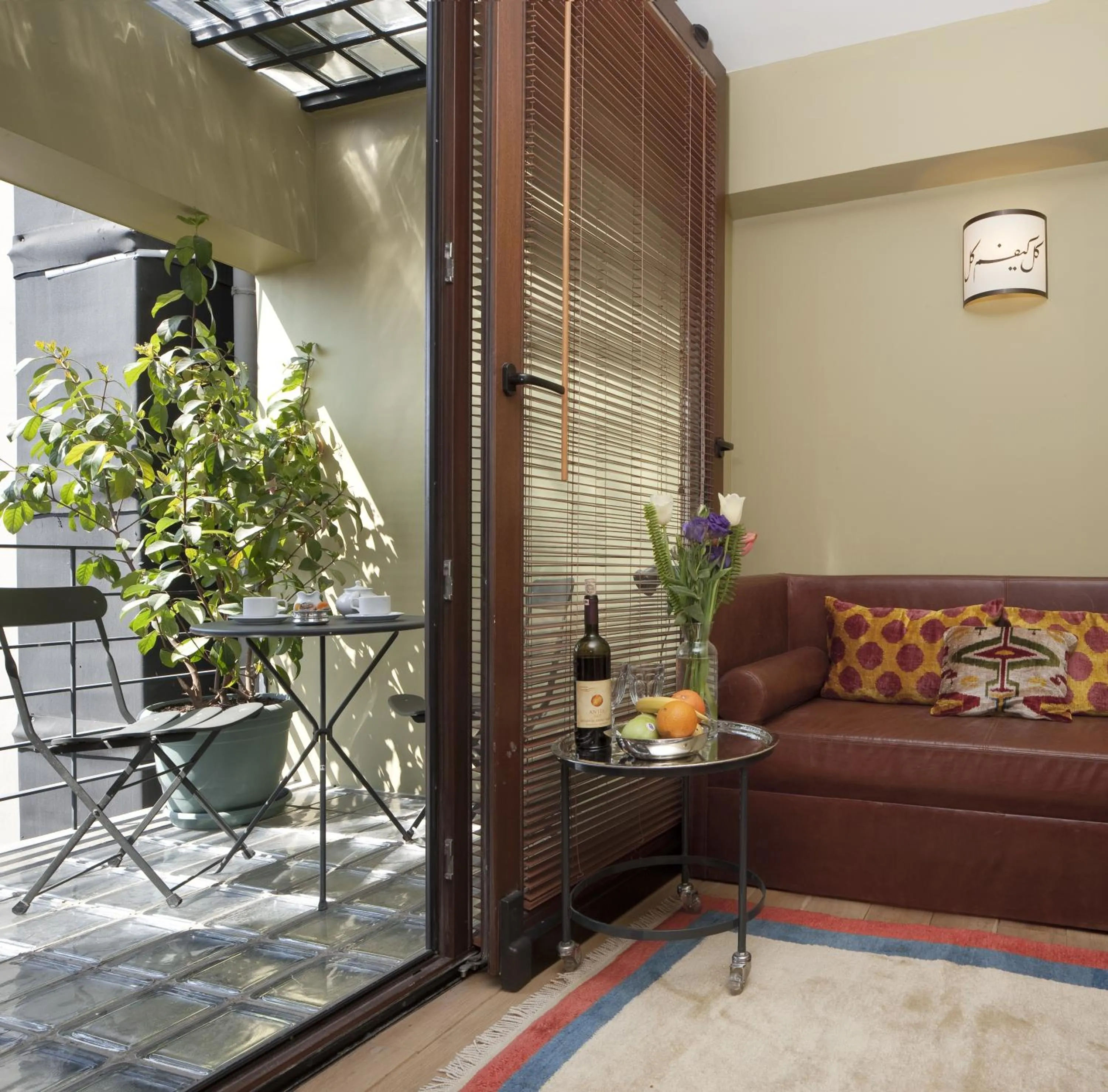 Balcony/Terrace in Hotel Ibrahim Pasha