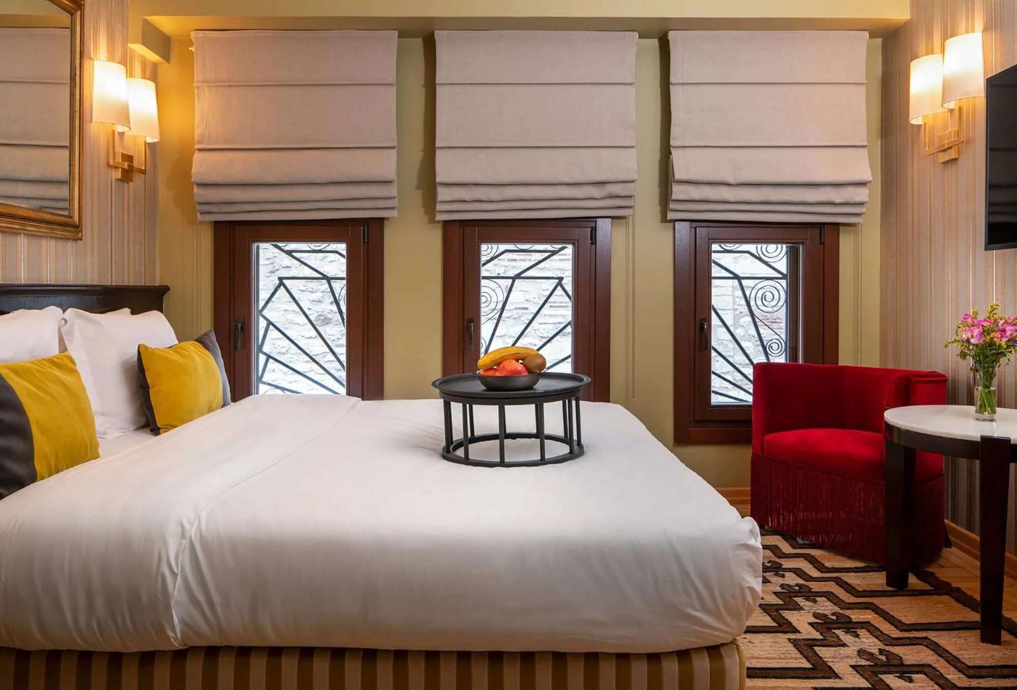 Bedroom, Bed in Hotel Ibrahim Pasha