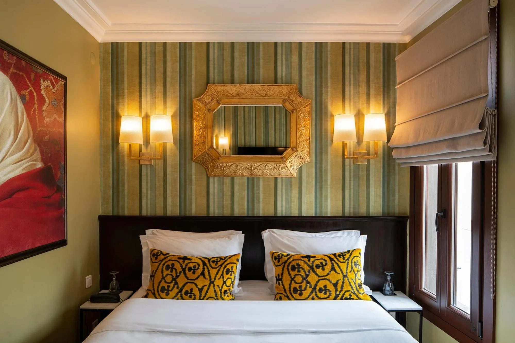 Bedroom, Bed in Hotel Ibrahim Pasha