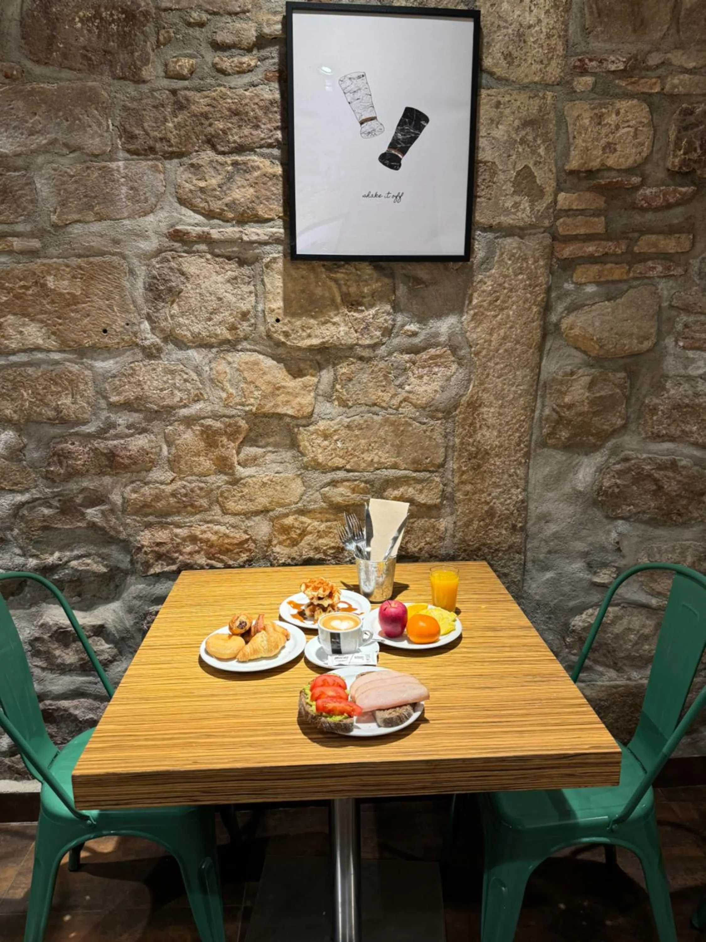 Breakfast in Hostal Fernando