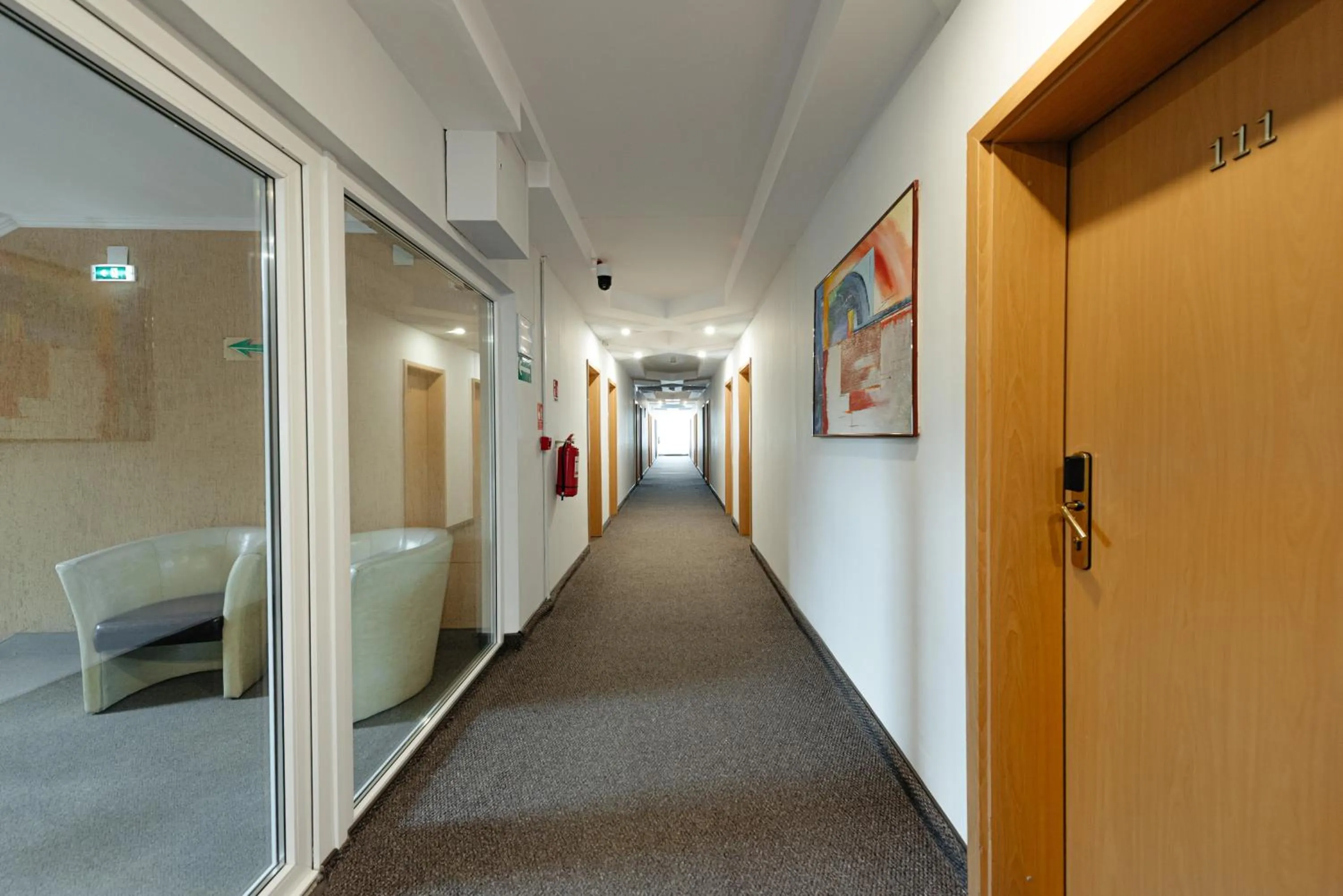 Lobby or reception in Hotel Rusca