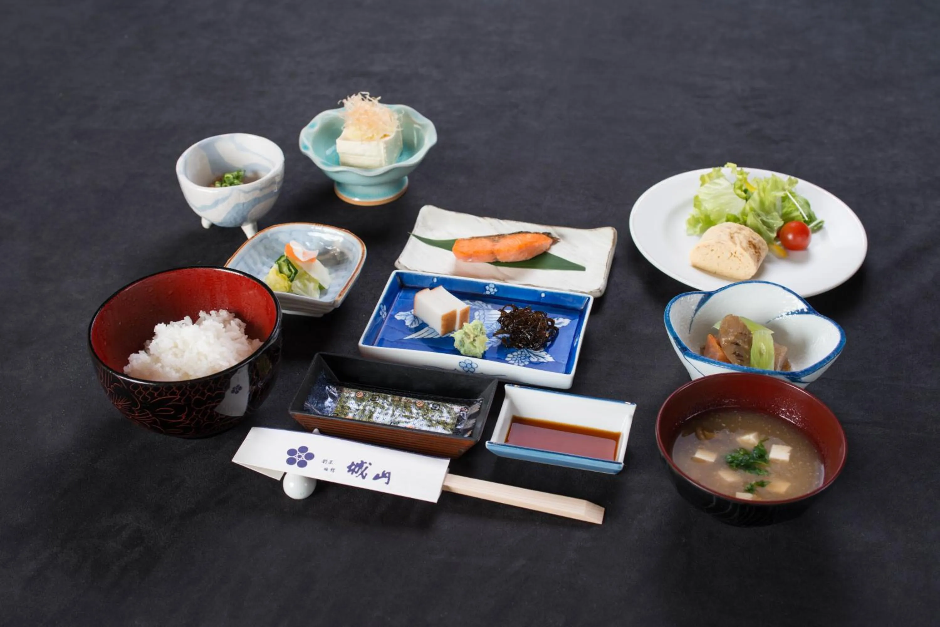 Food in Kappo Ryokan Shiroyama