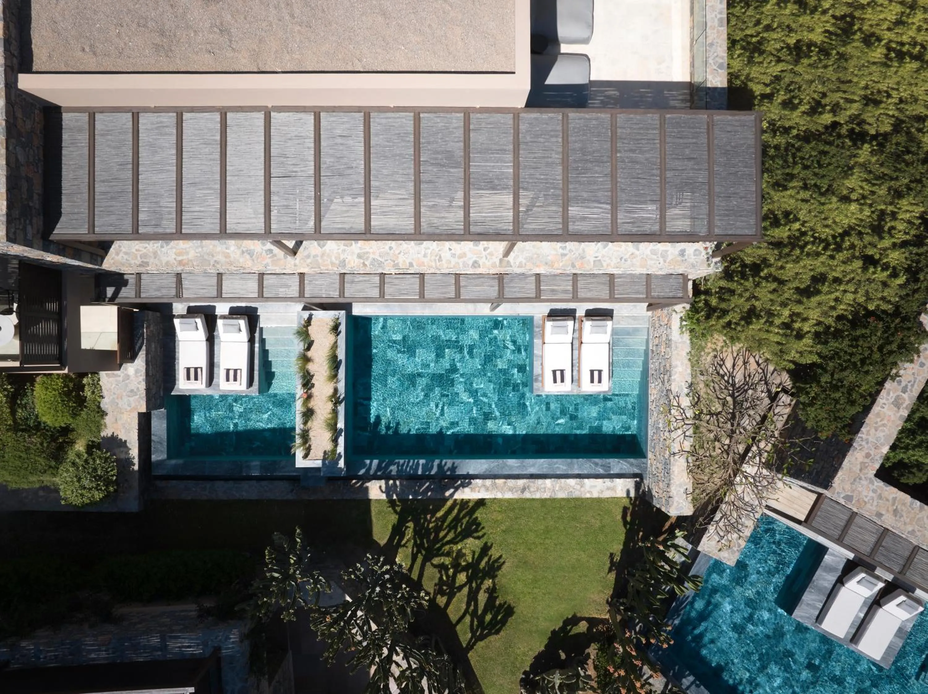 Swimming pool in Daios Cove