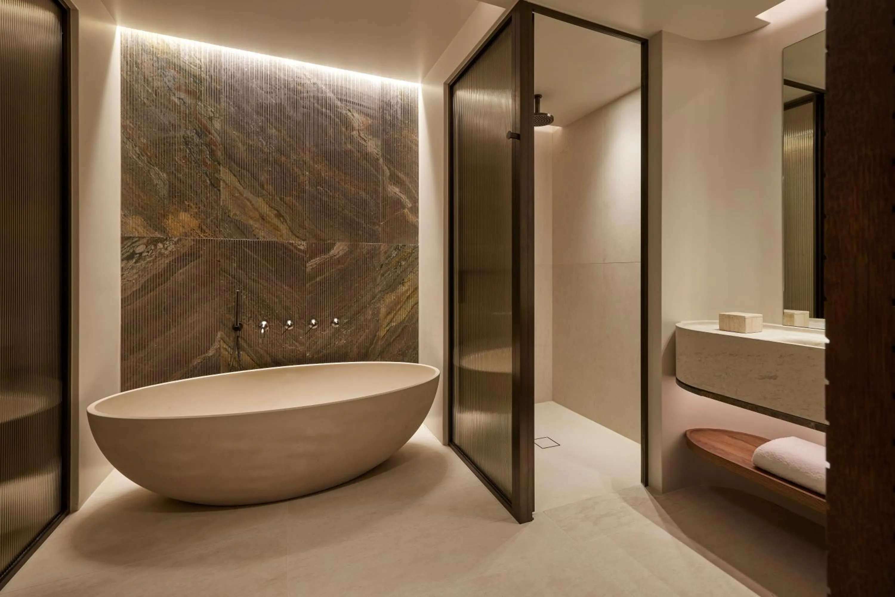 Shower in Daios Cove