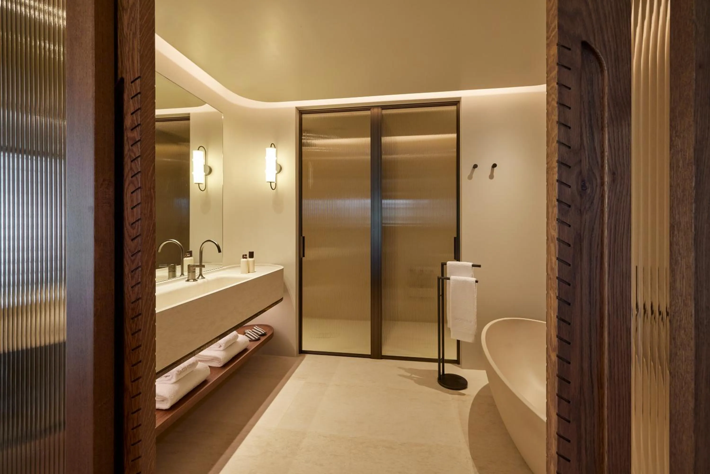 Bathroom in Daios Cove