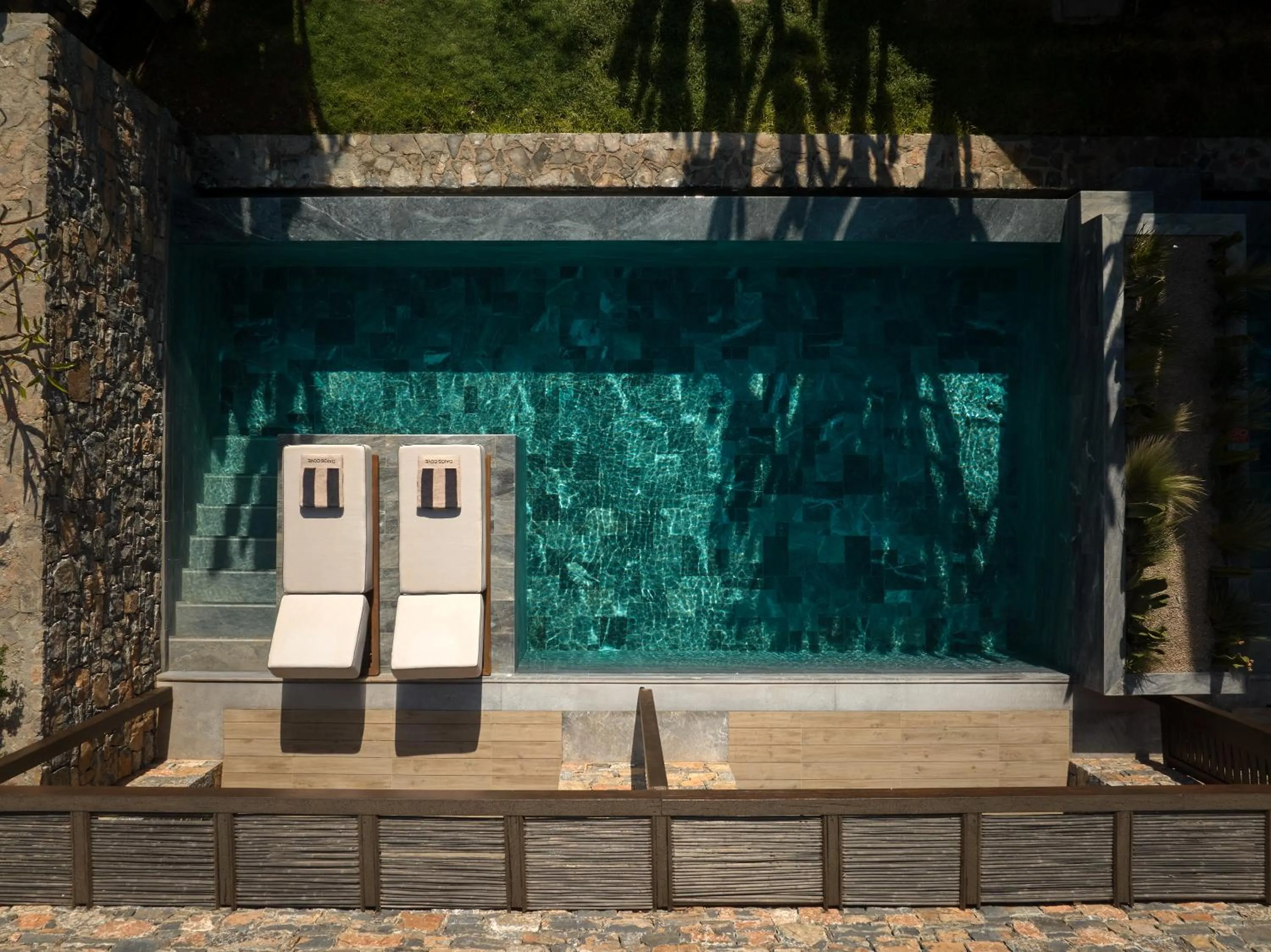 Swimming pool in Daios Cove