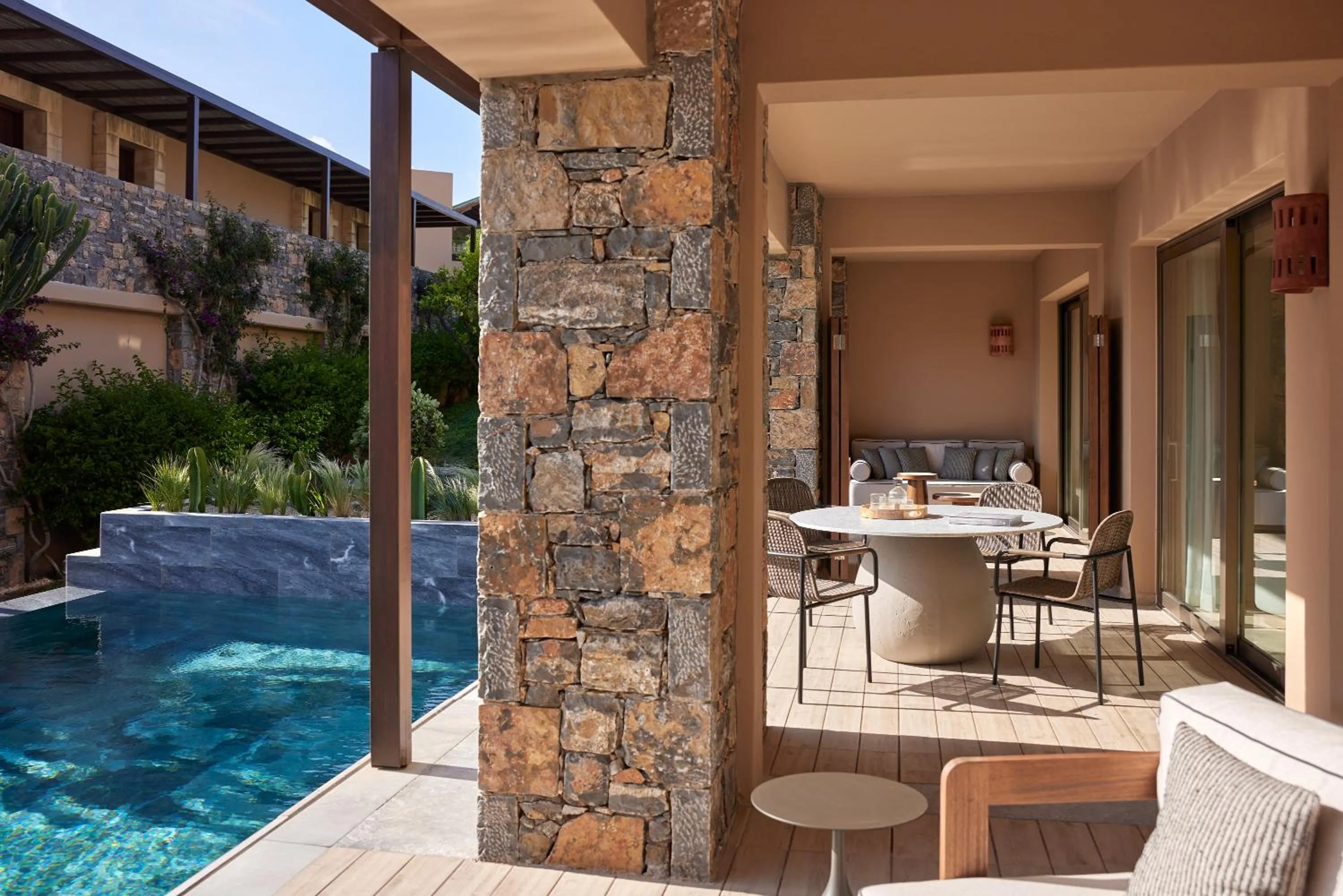 Balcony/Terrace in Daios Cove