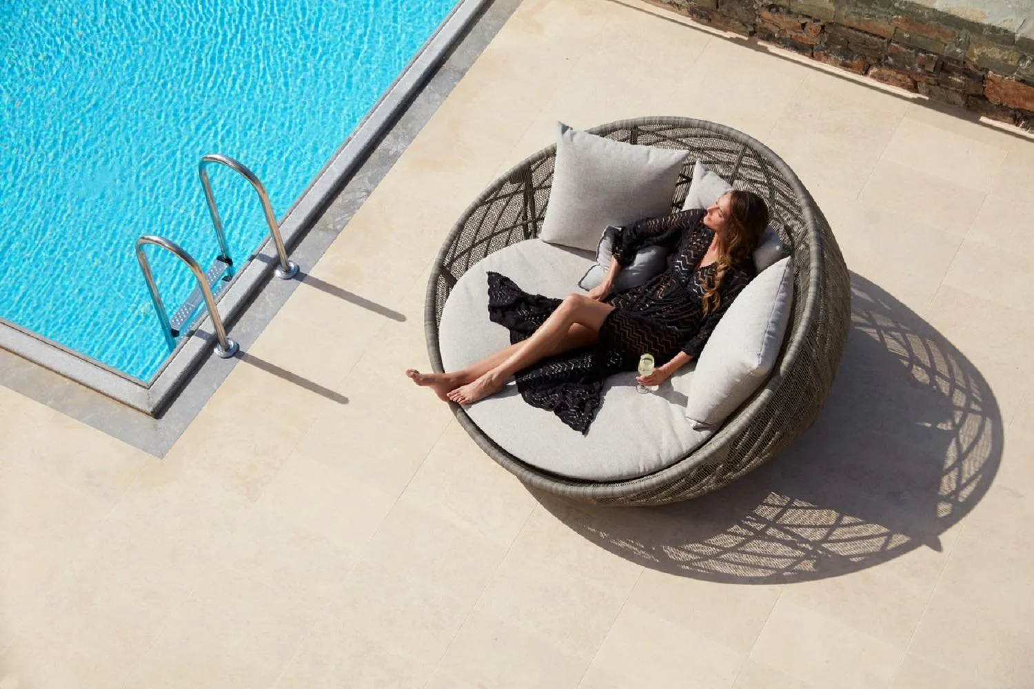 Swimming pool in Daios Cove