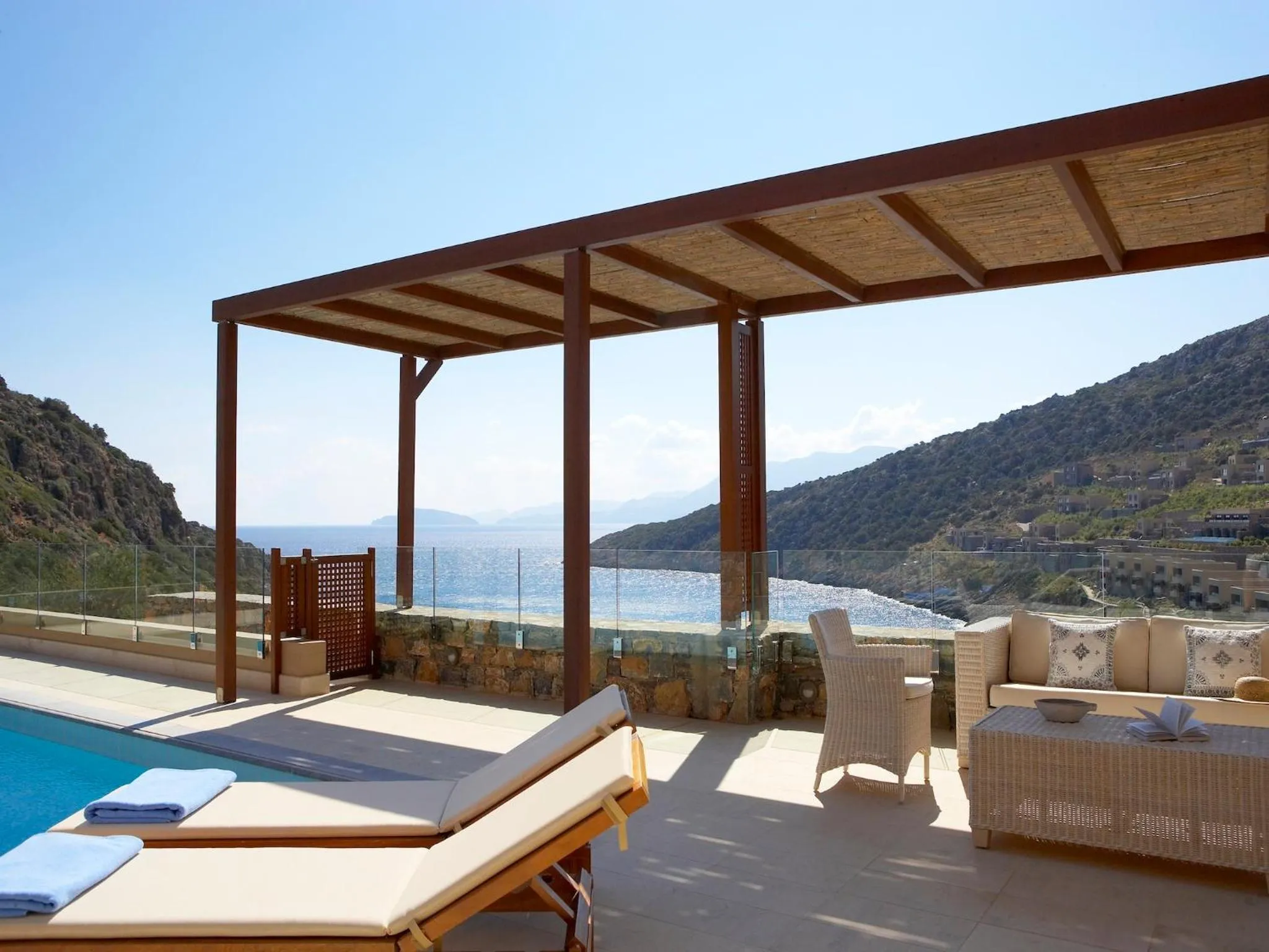 Balcony/Terrace in Daios Cove