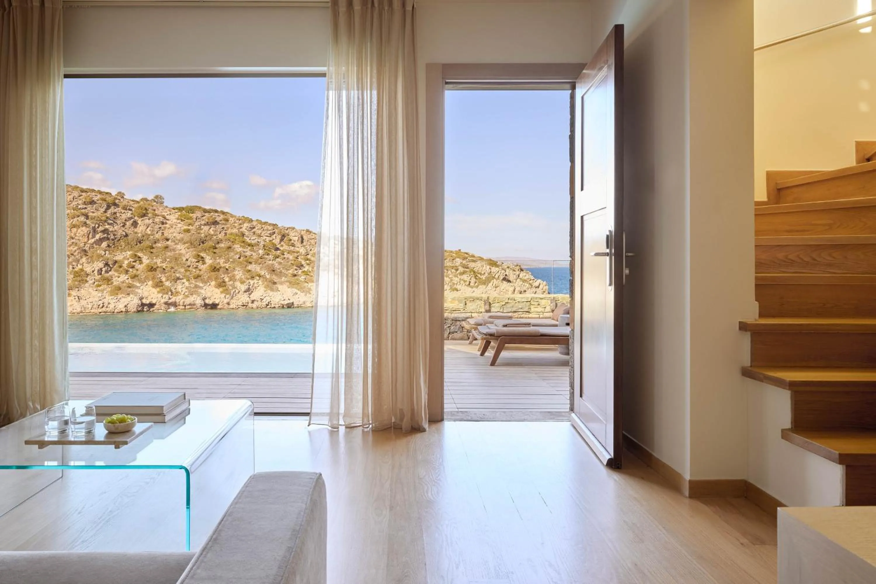 Living room in Daios Cove