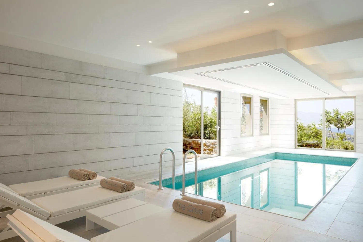 Pool view in Daios Cove