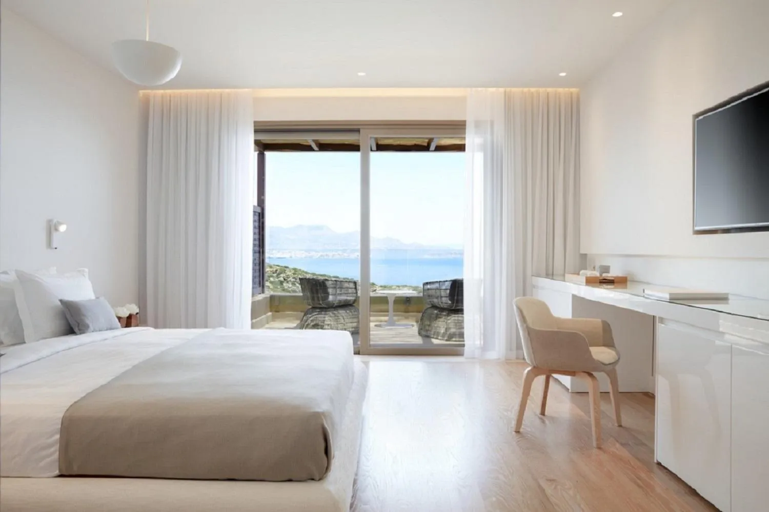 Bedroom, Bed in Daios Cove