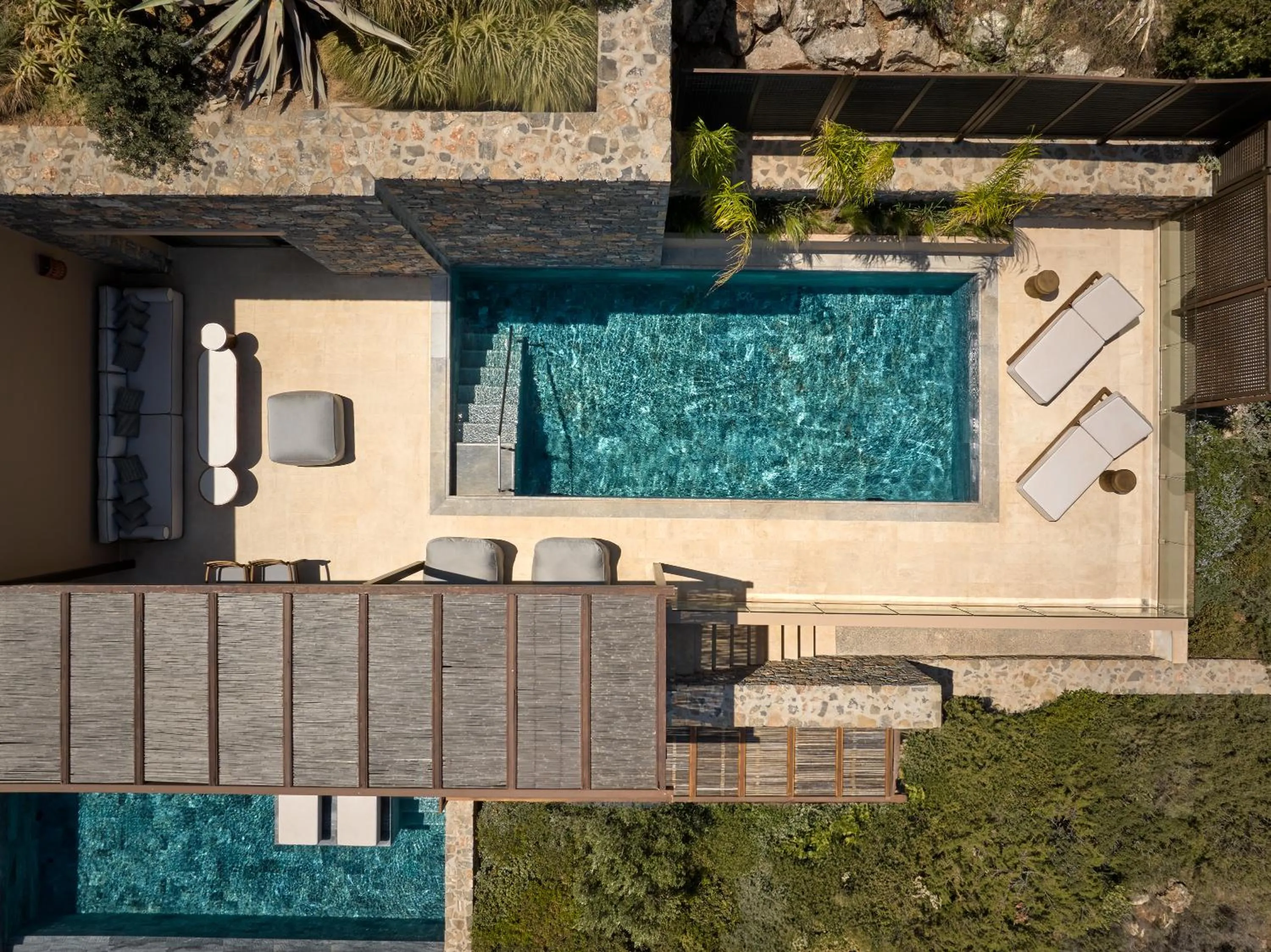 Swimming pool in Daios Cove