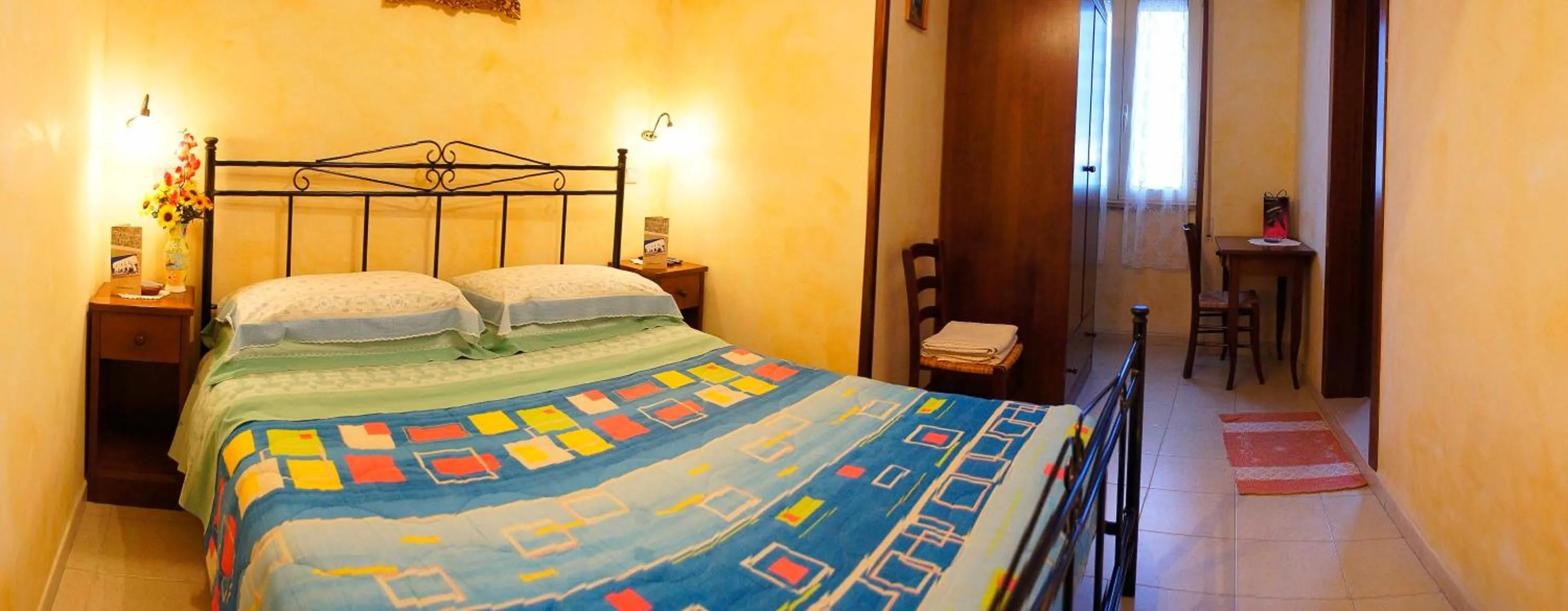 Bedroom, Bed in Albergo Vittoria