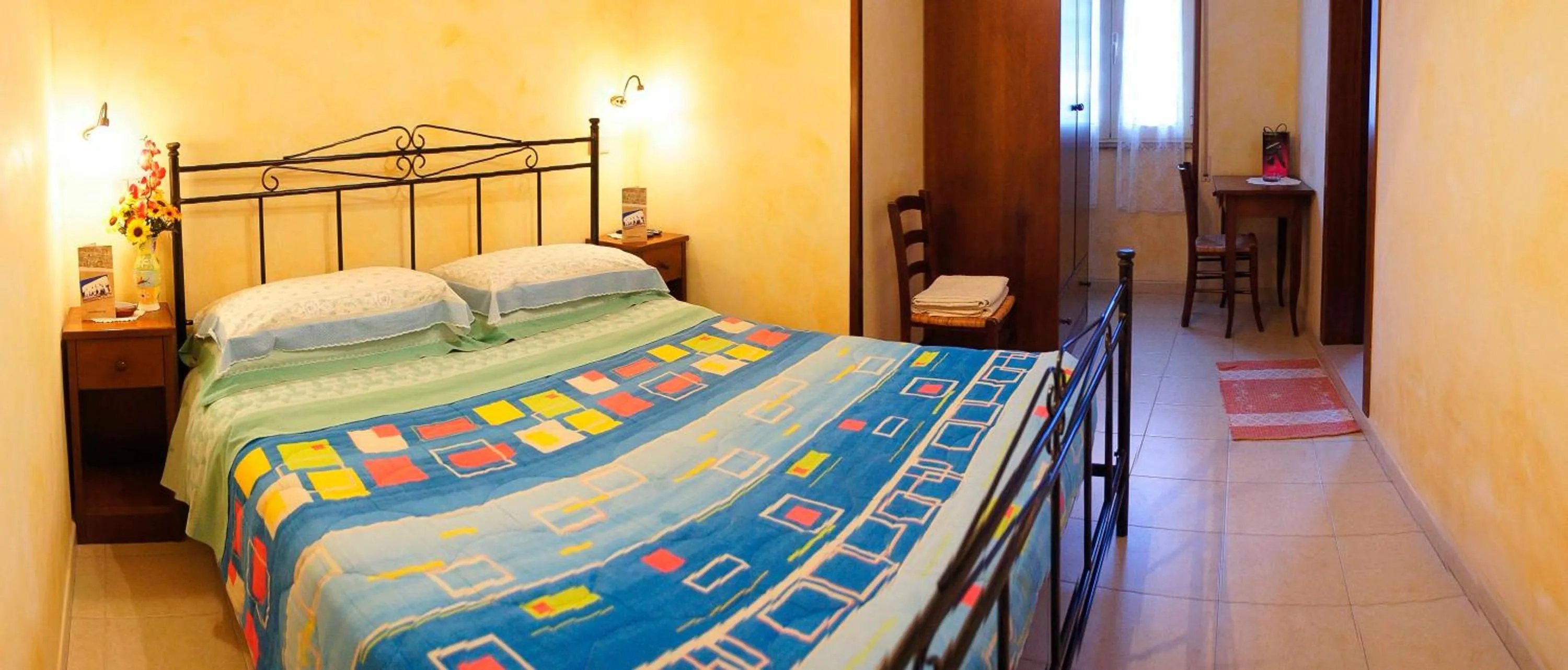 Bedroom, Bed in Albergo Vittoria