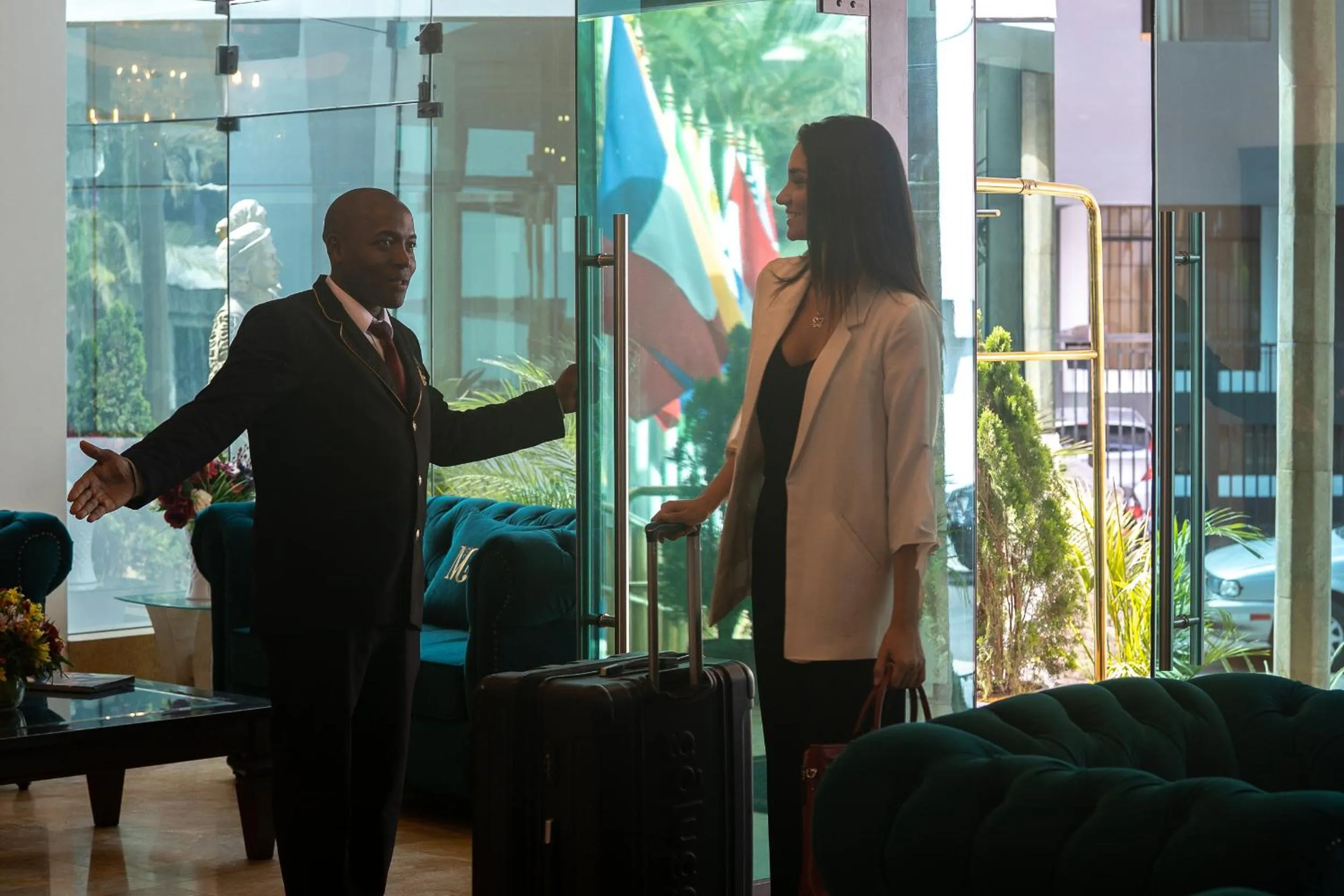 People in Miraflores Colon Hotel