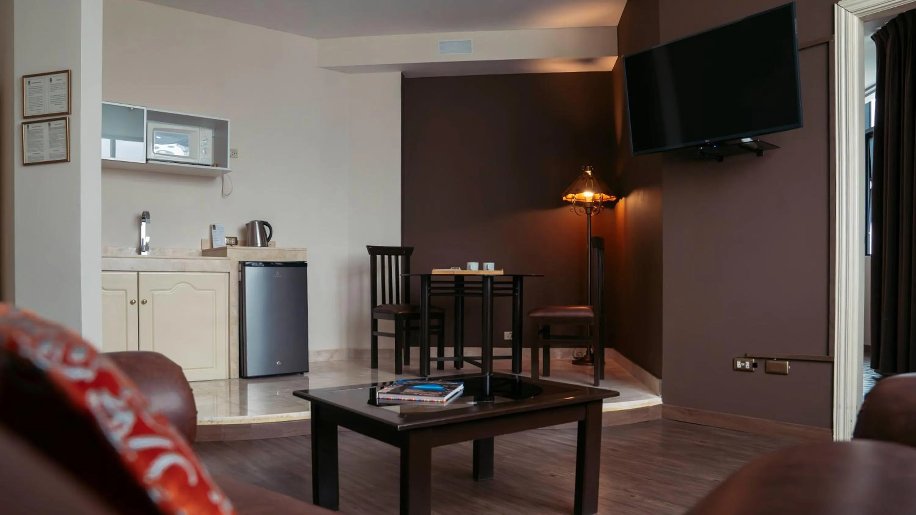 kitchen in Miraflores Colon Hotel