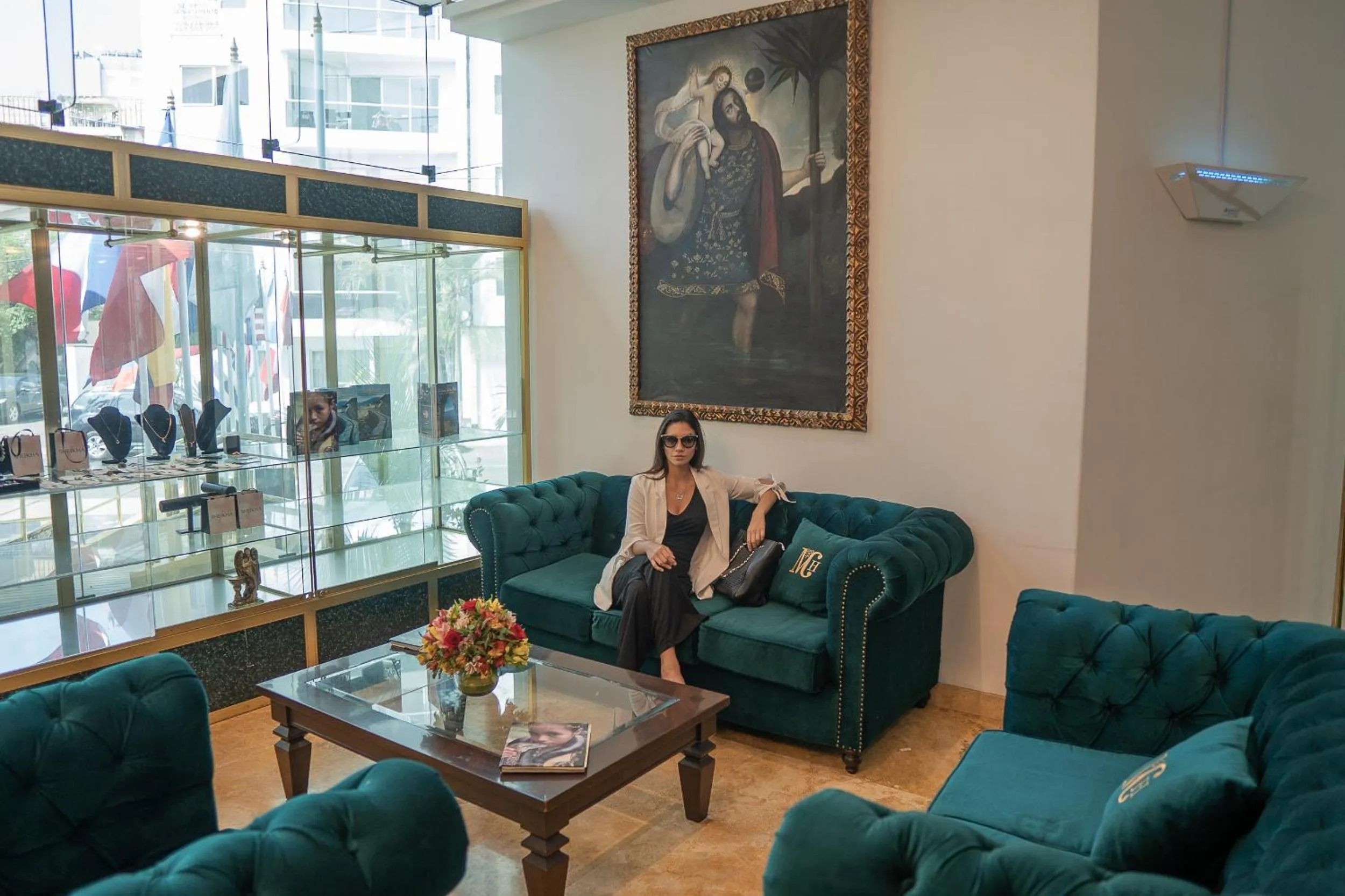 People in Miraflores Colon Hotel