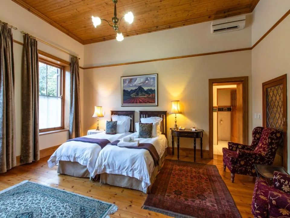 Bed in Evergreen Manor and Spa