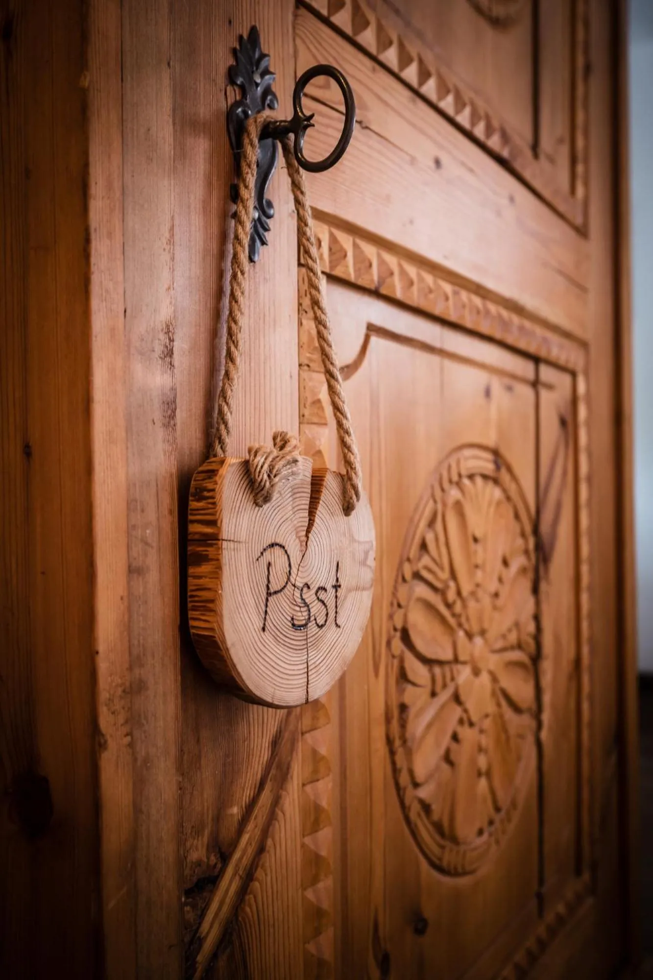 Decorative detail in Das Halali - dein kleines Hotel an der Zugspitze