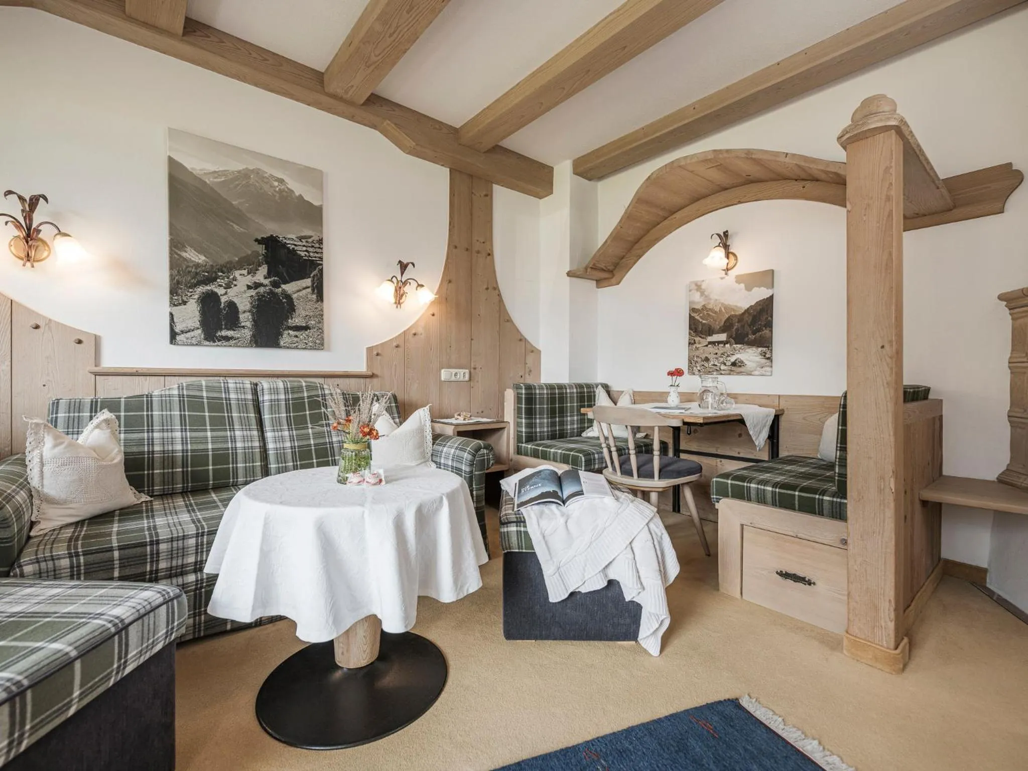 Living room in Apparthotel "Landhaus Veronika"