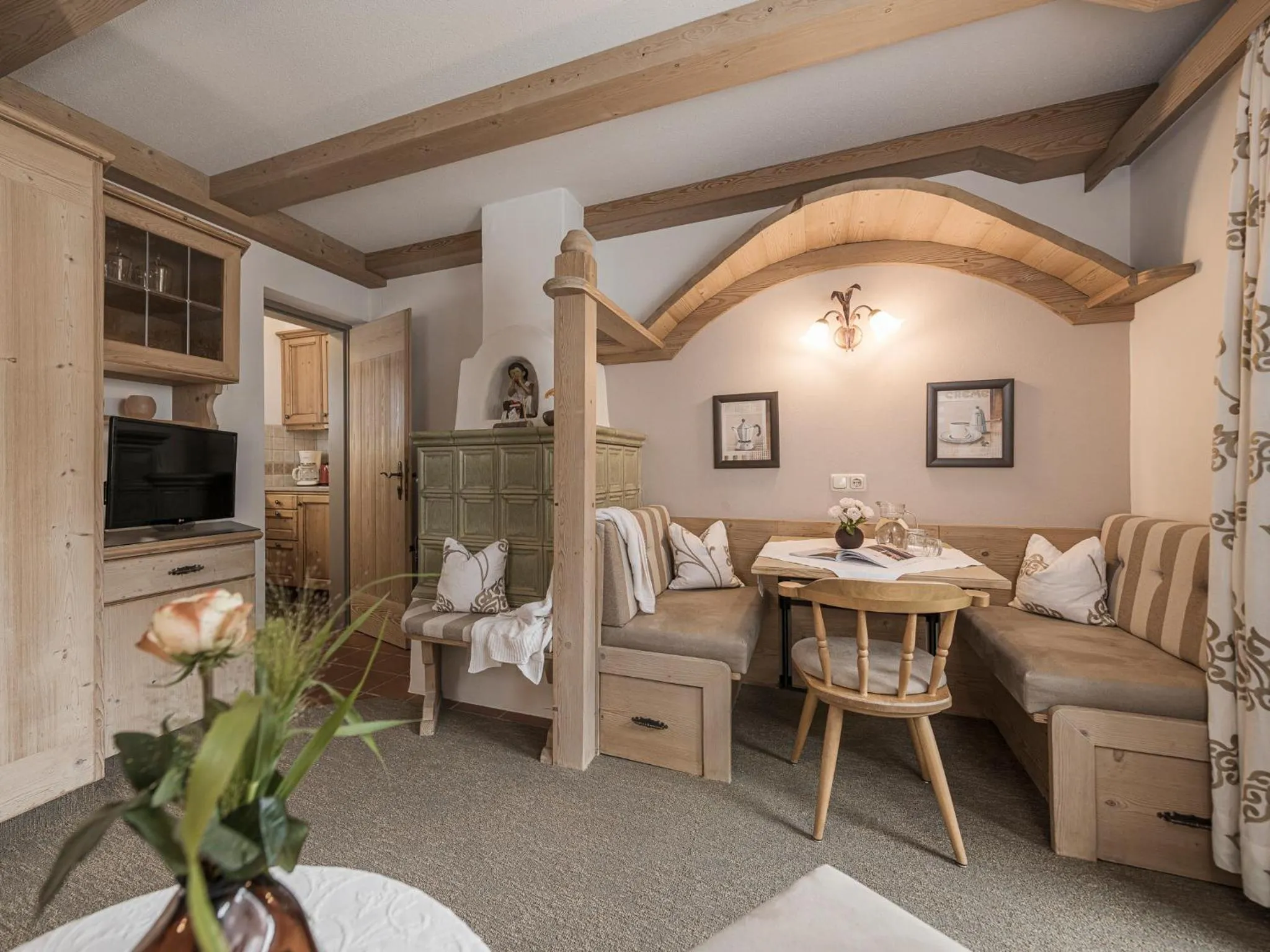 Living room in Apparthotel "Landhaus Veronika"