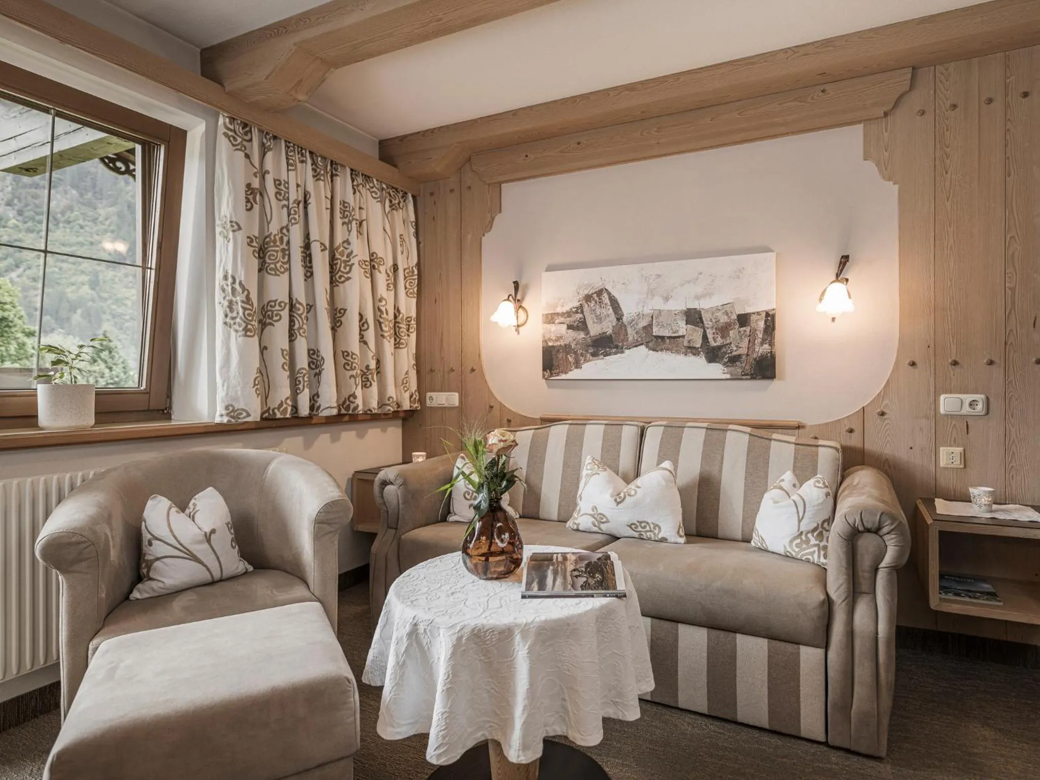 Living room in Apparthotel "Landhaus Veronika"