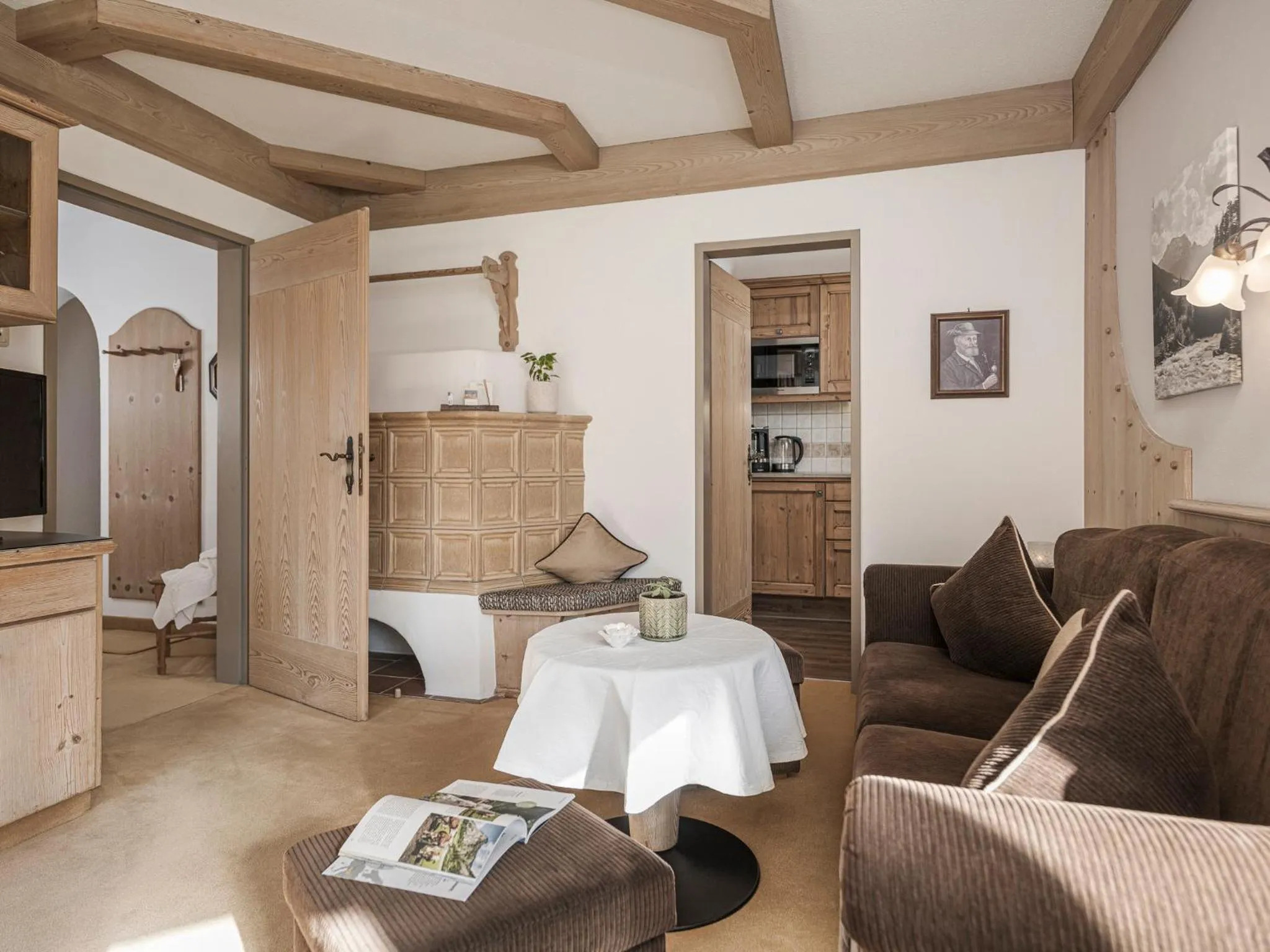 Living room in Apparthotel "Landhaus Veronika"