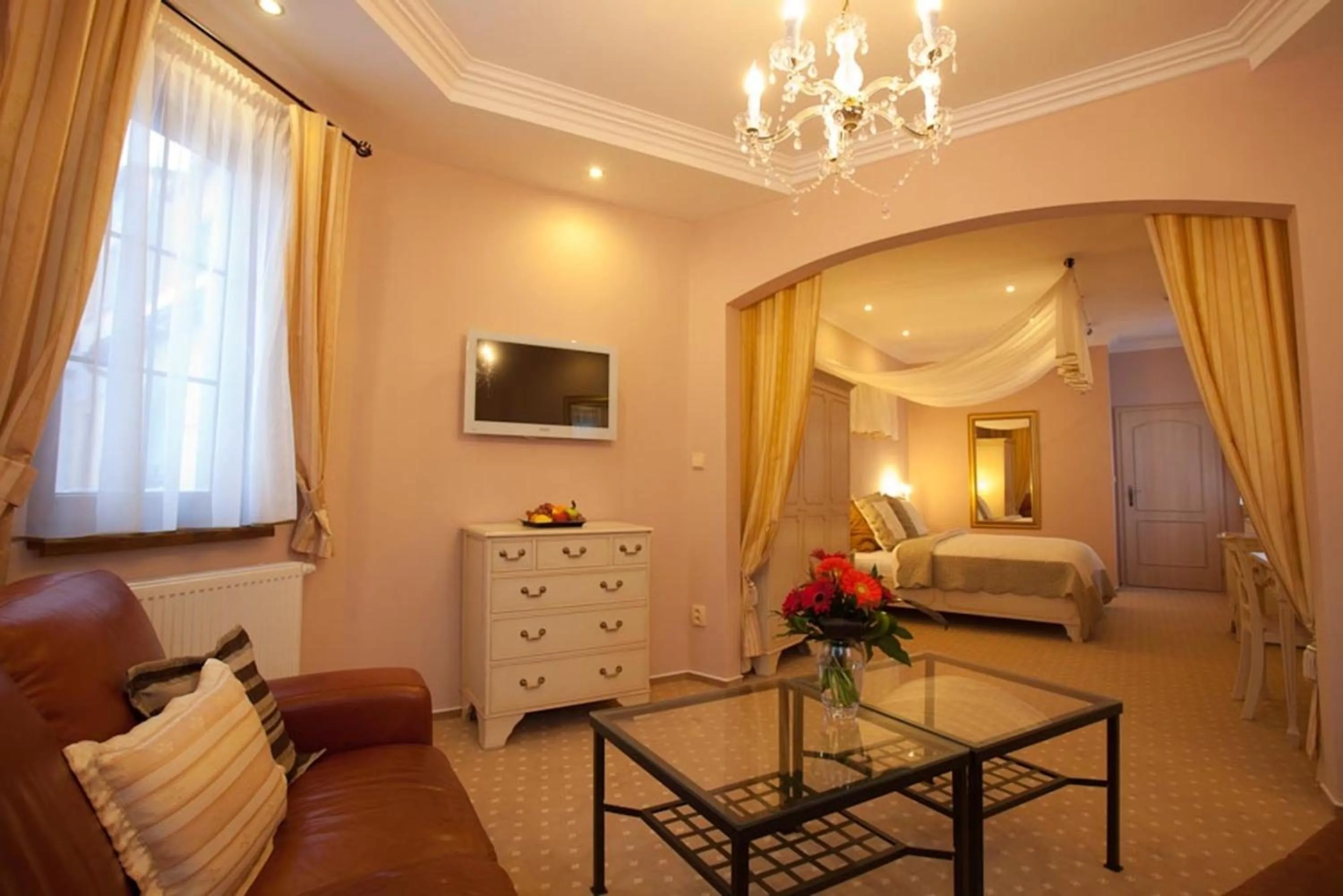 Photo of the whole room, Bed in Wellness Hotel Zlatá Lípa