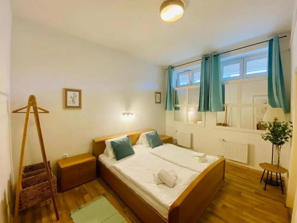 Bed in Hotel Rehavital