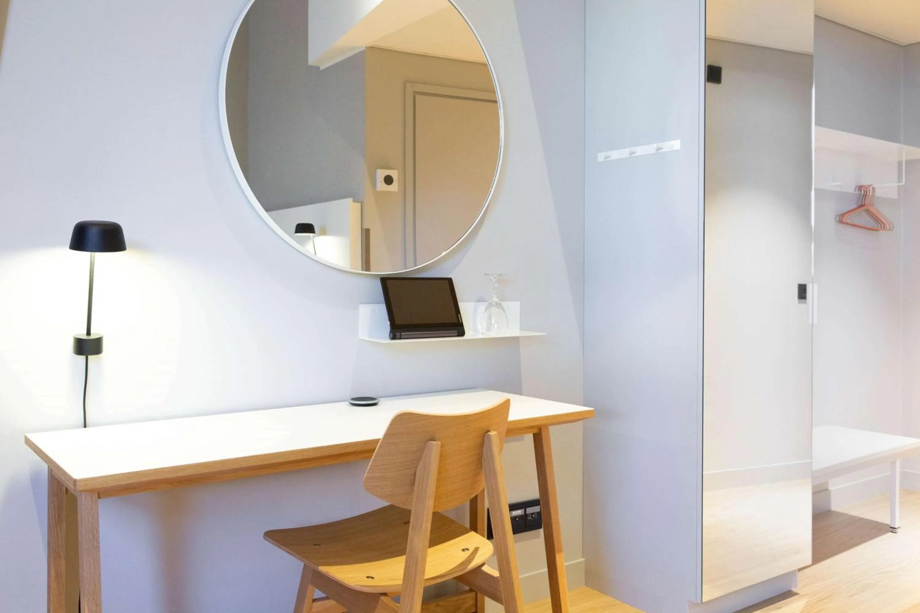 Bedroom in Scandic Helsinki Aviapolis