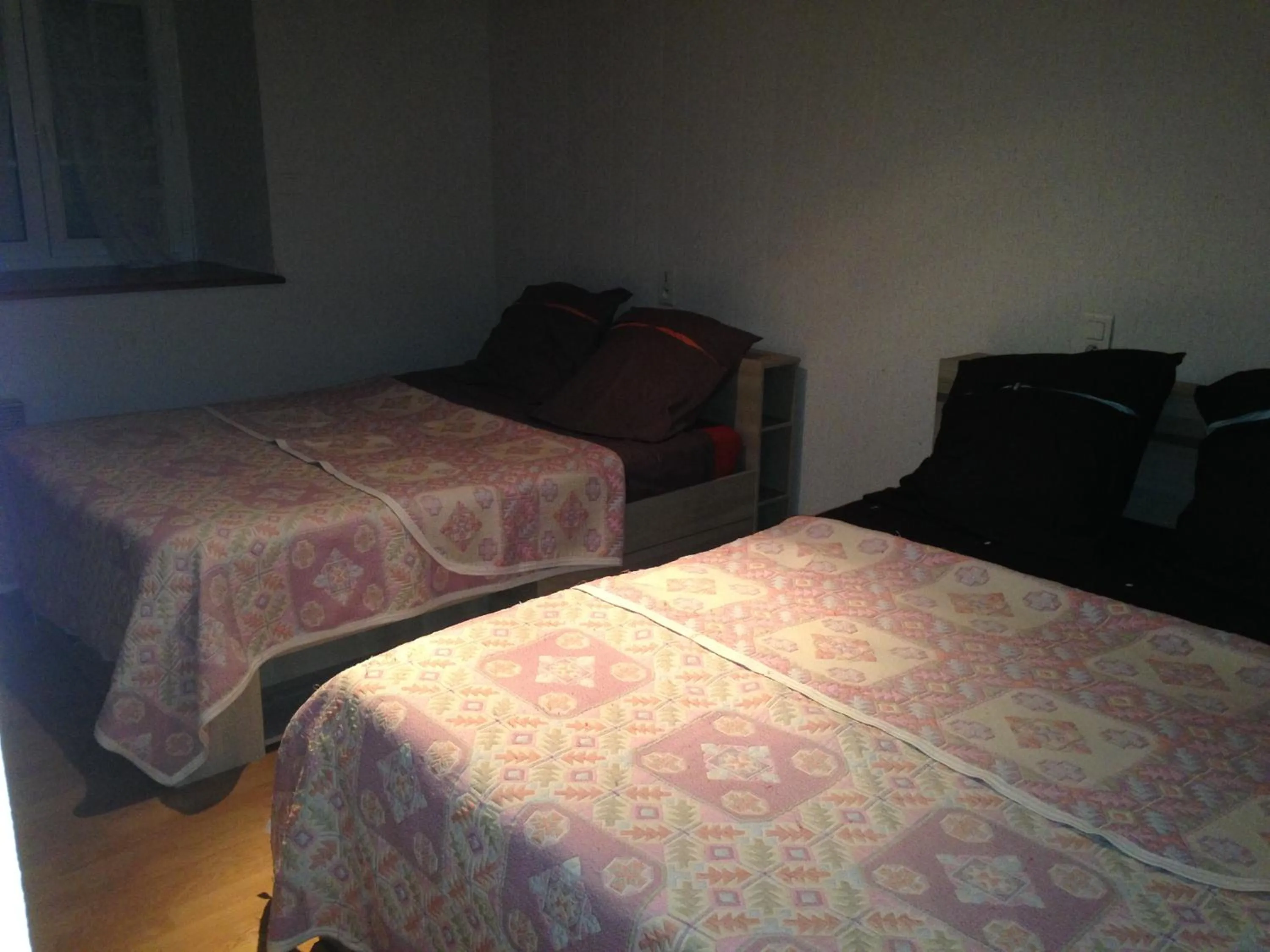 Bed in Marie France 's home